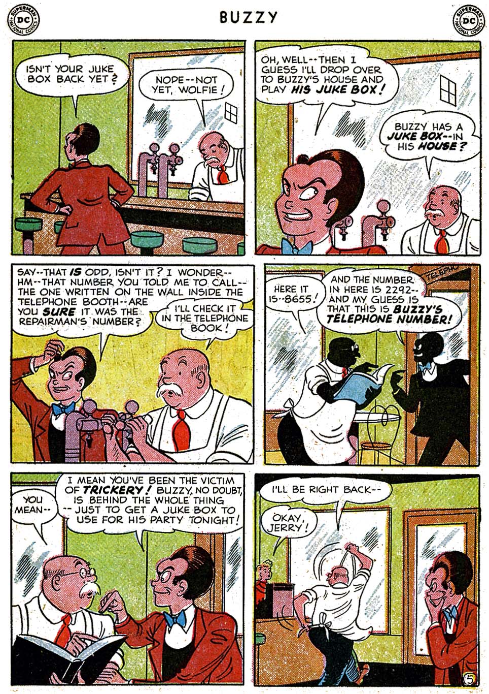 Read online Buzzy comic -  Issue #38 - 39