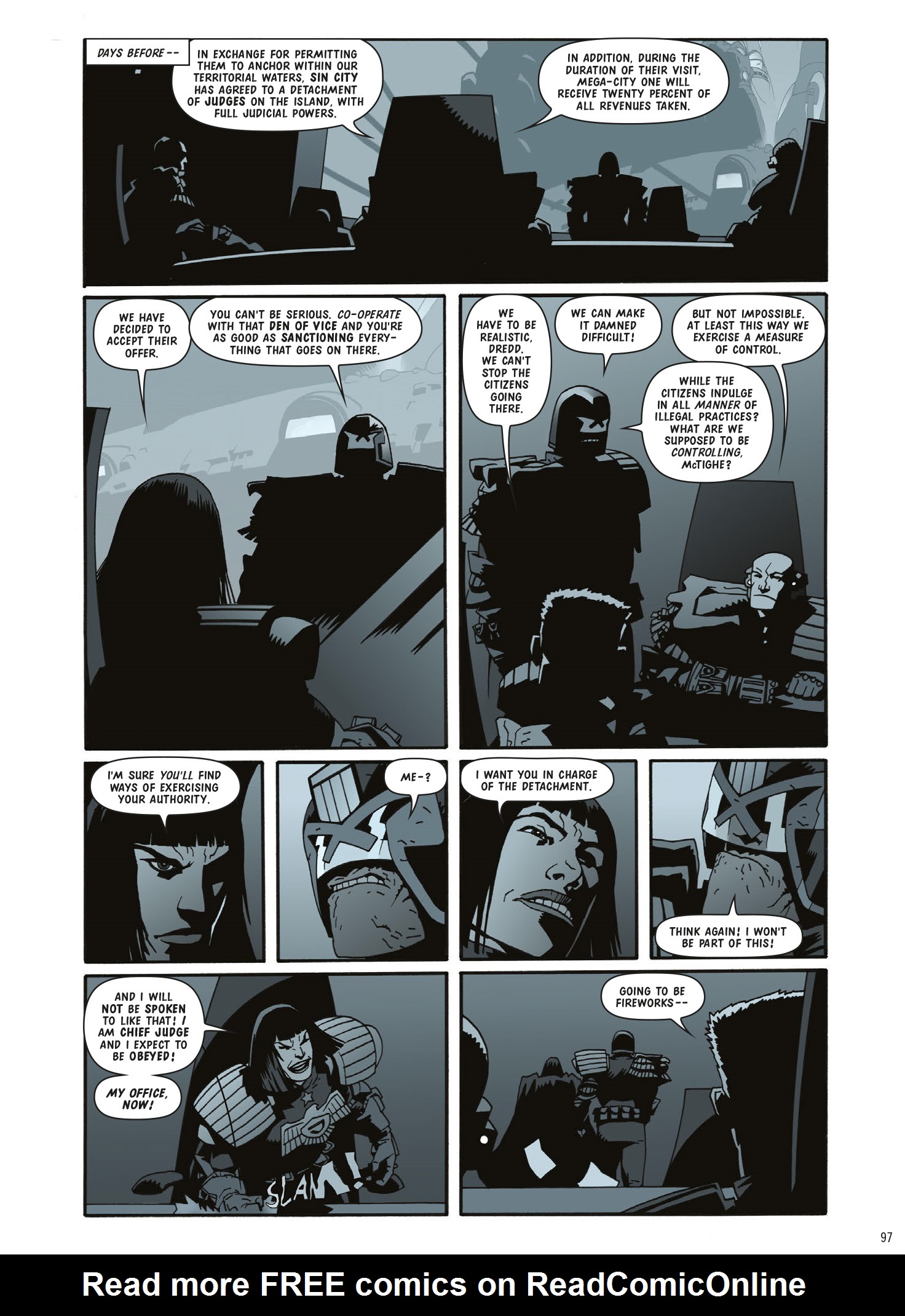Read online Judge Dredd: The Complete Case Files comic -  Issue # TPB 35 (Part 1) - 99