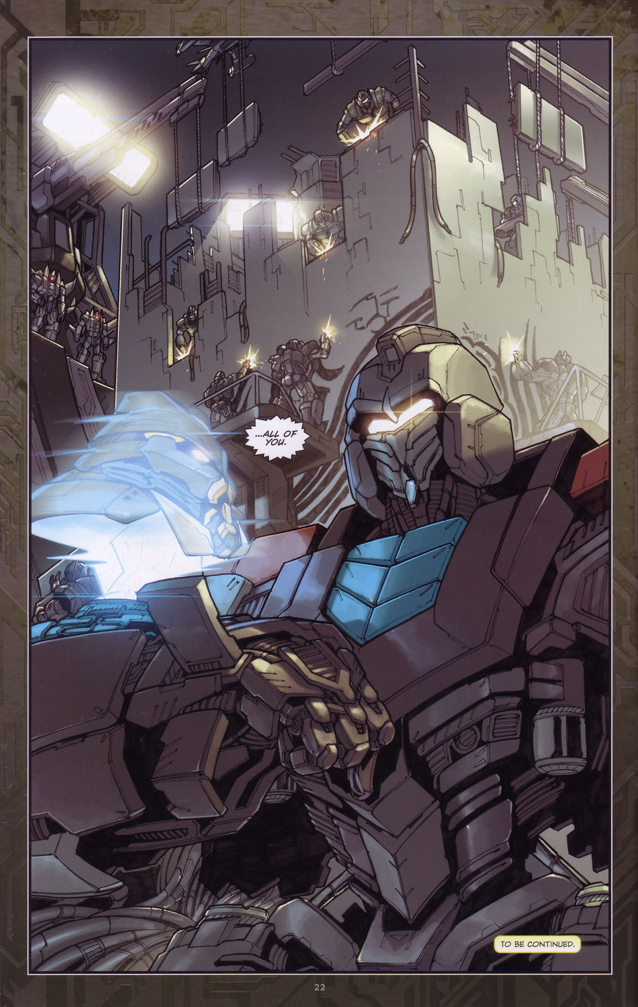Read online Transformers: The Reign of Starscream comic -  Issue #3 - 23