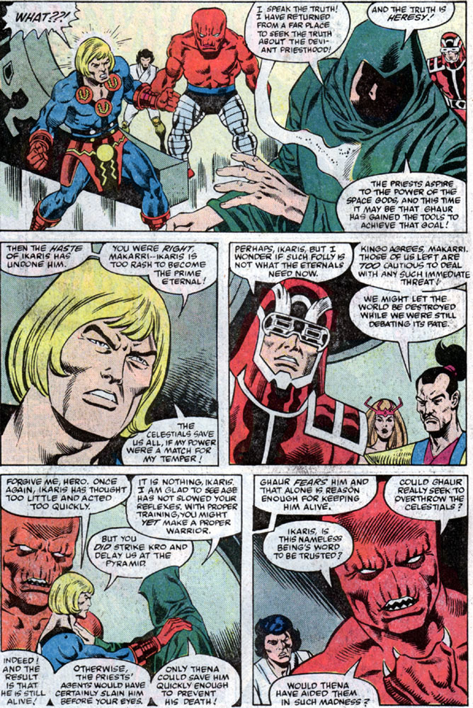 Read online Eternals (1985) comic -  Issue #9 - 13