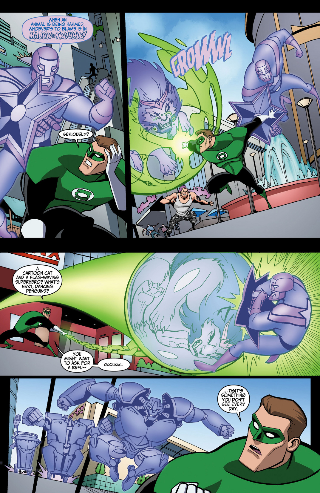 Read online Green Lantern: The Animated Series comic -  Issue #4 - 10