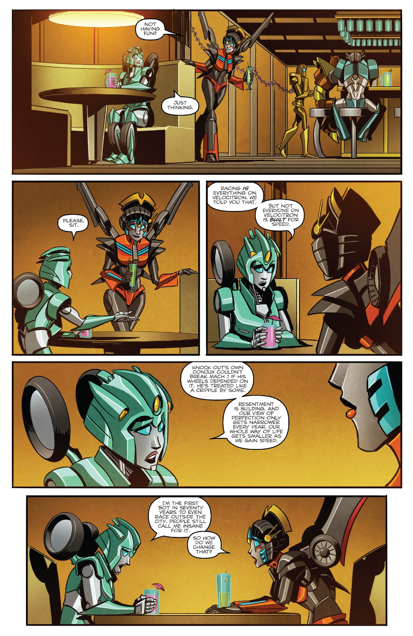 Read online The Transformers: Windblade (2018) comic -  Issue # TPB - 190