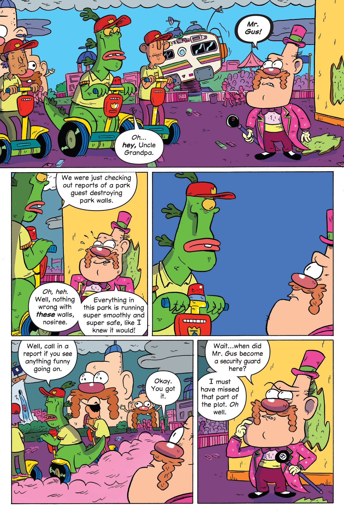 Read online Uncle Grandpa in Uncle Grandpaland comic -  Issue # TPB - 55