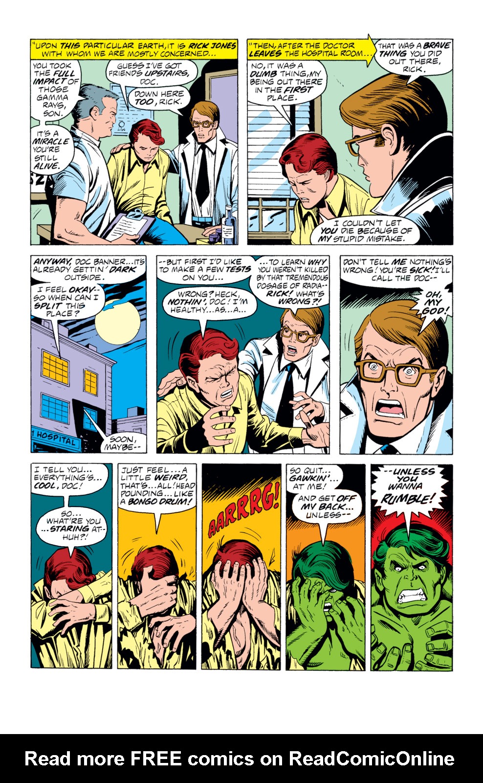 What If? (1977) issue 12 - Rick Jones had become the Hulk - Page 4