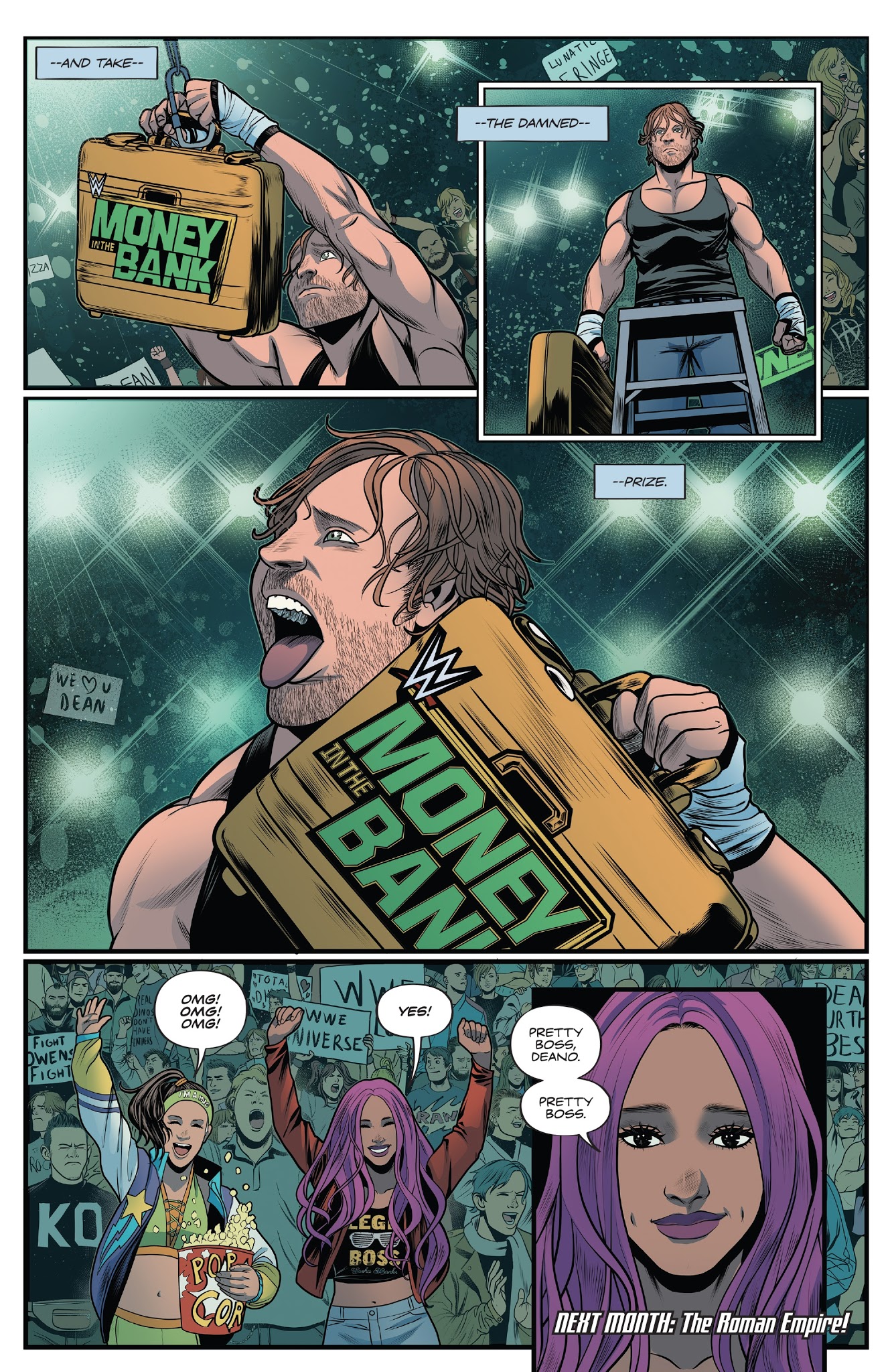 Read online WWE comic -  Issue #8 - 22