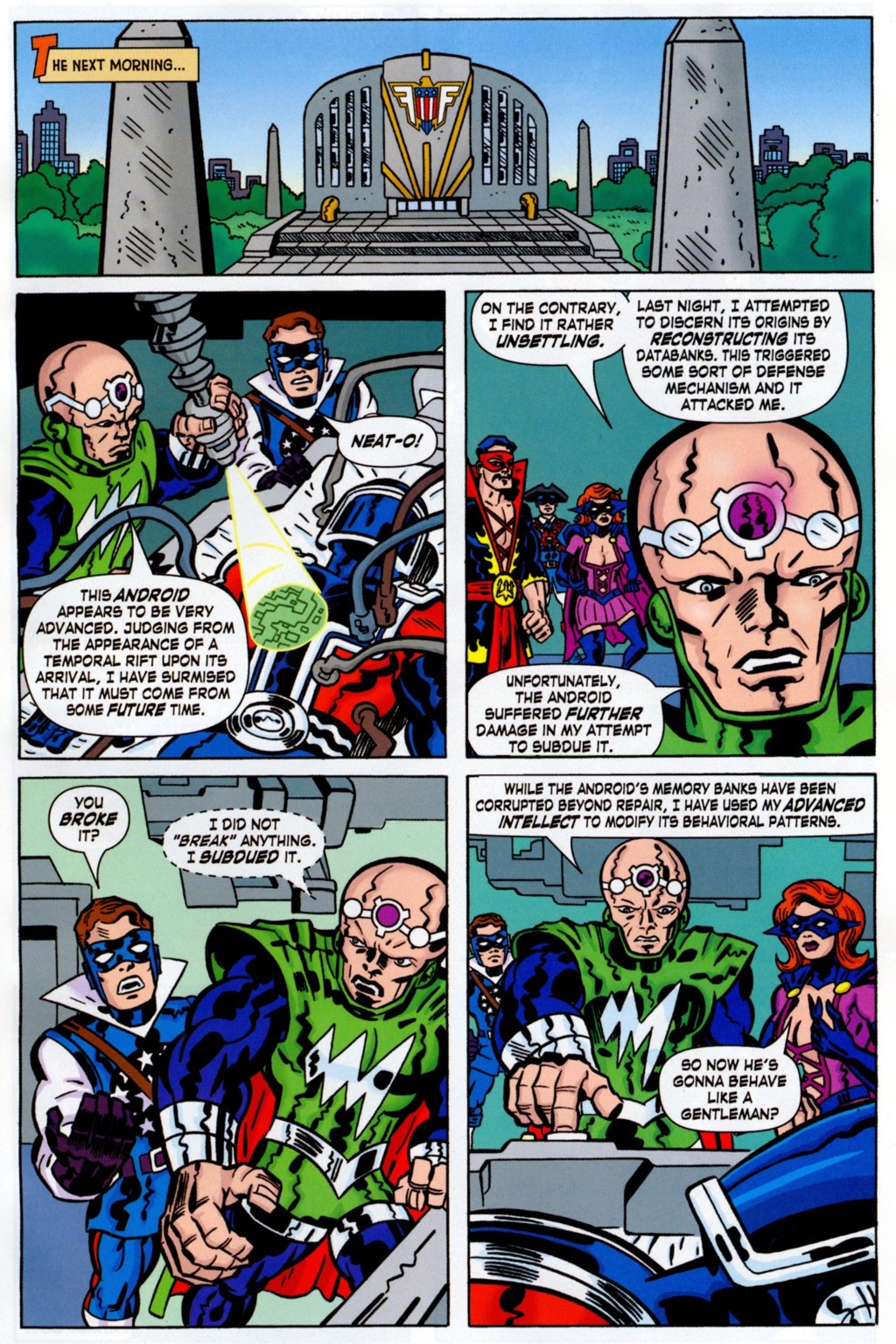 Read online Freedom Force comic -  Issue #3 - 11