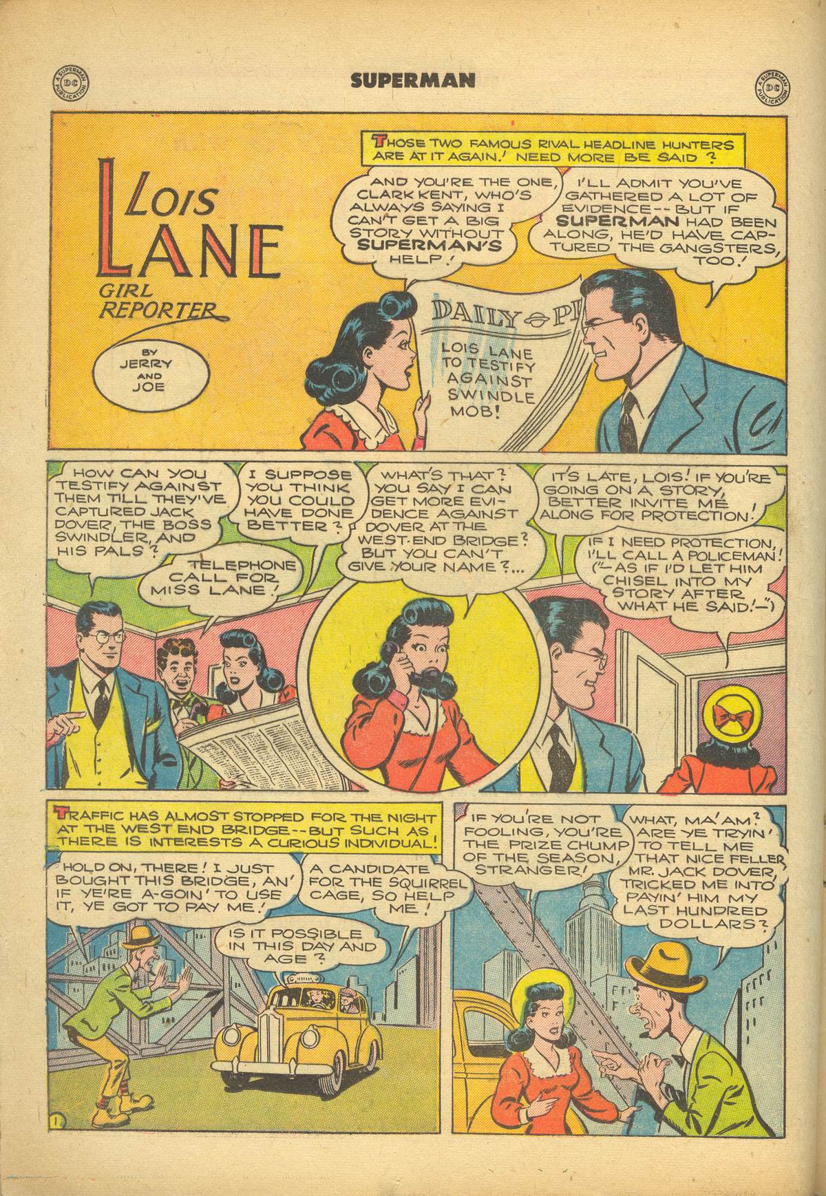 Read online Superman (1939) comic -  Issue #30 - 16