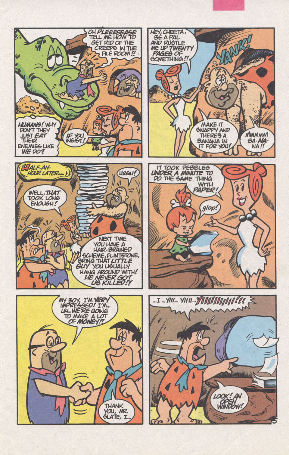 Read online The Flintstones (1995) comic -  Issue #5 - 7