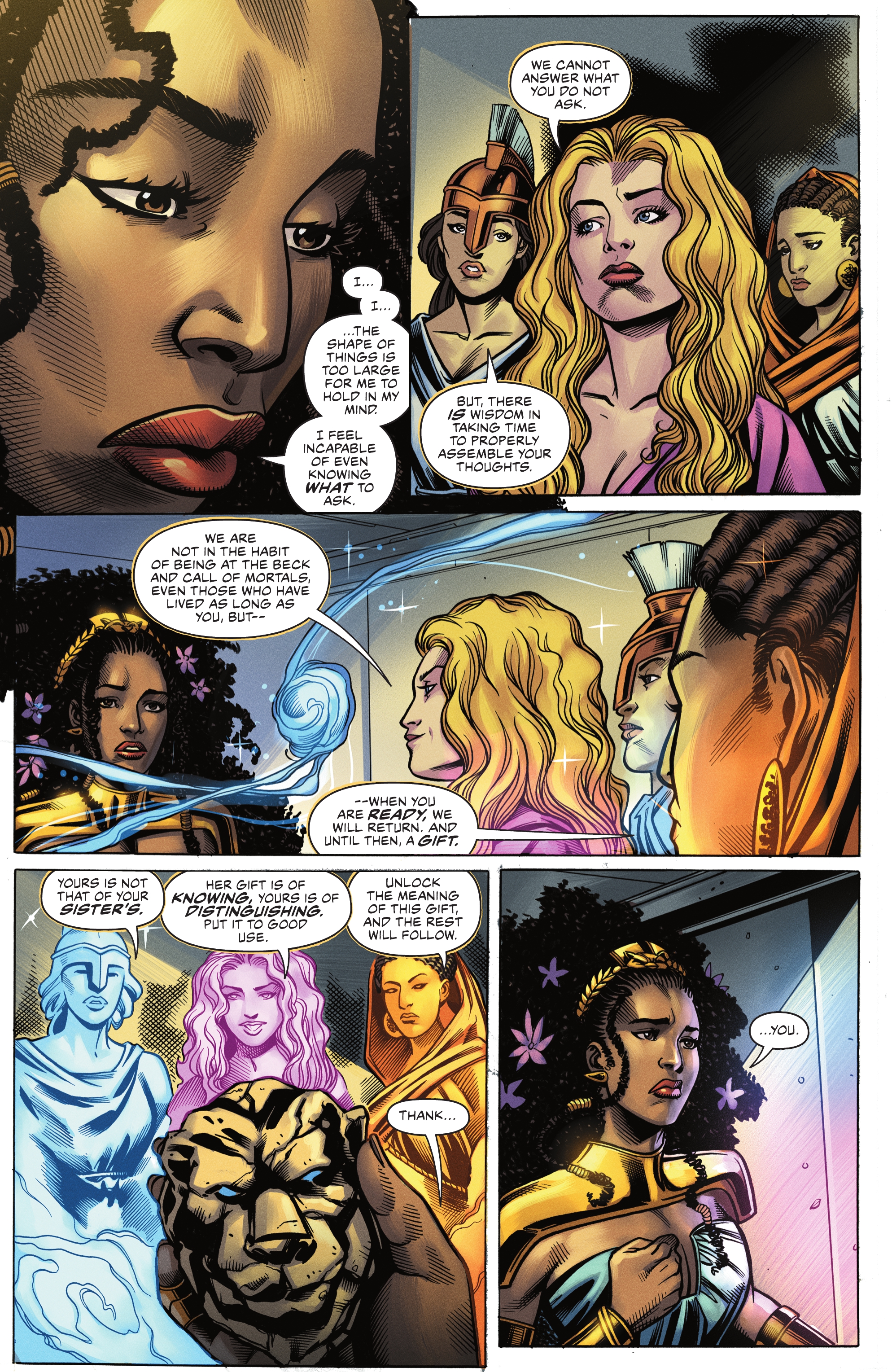 Read online Nubia & the Amazons comic -  Issue #2 - 5