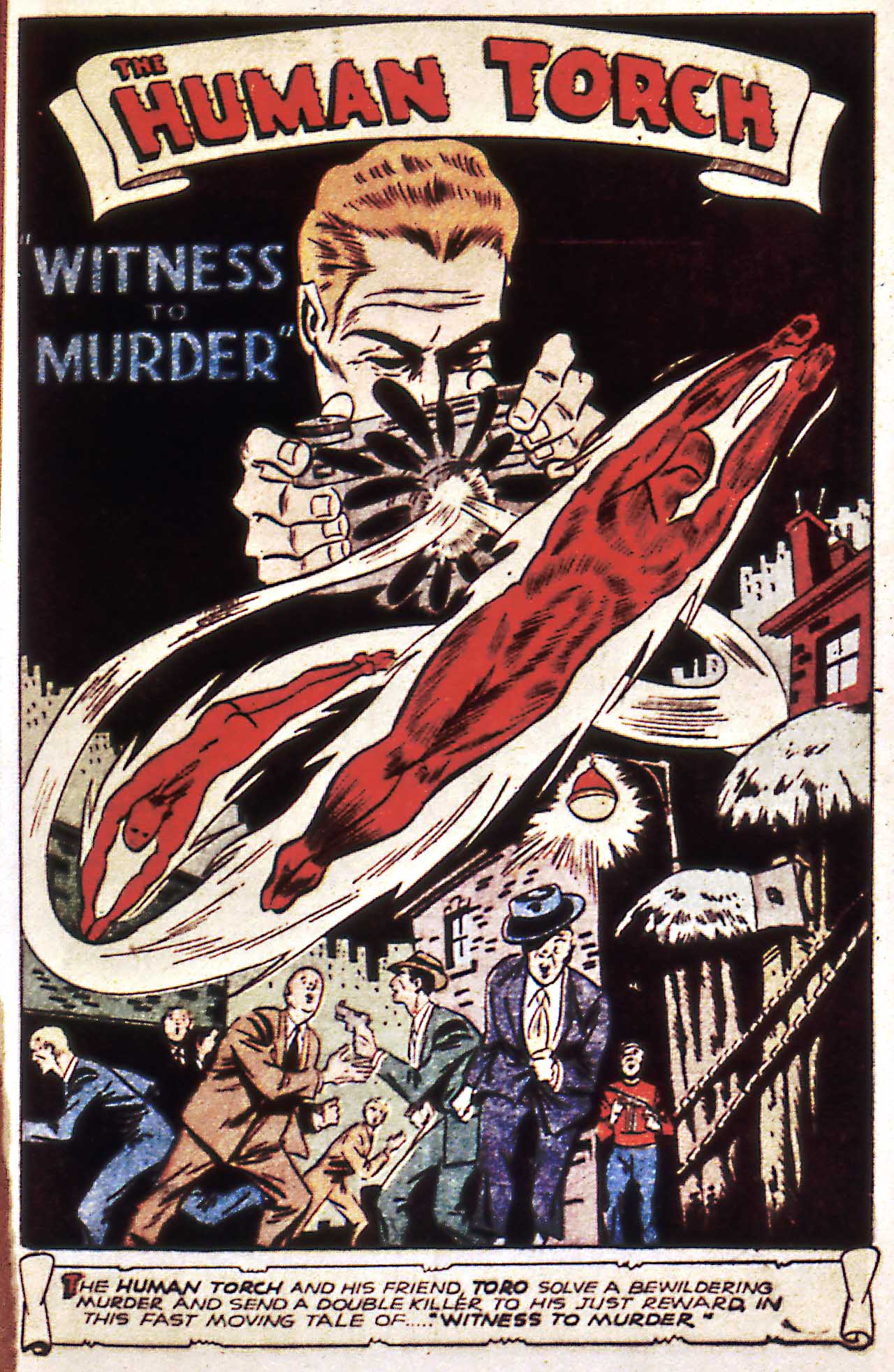 Read online The Human Torch (1940) comic -  Issue #20 - 14