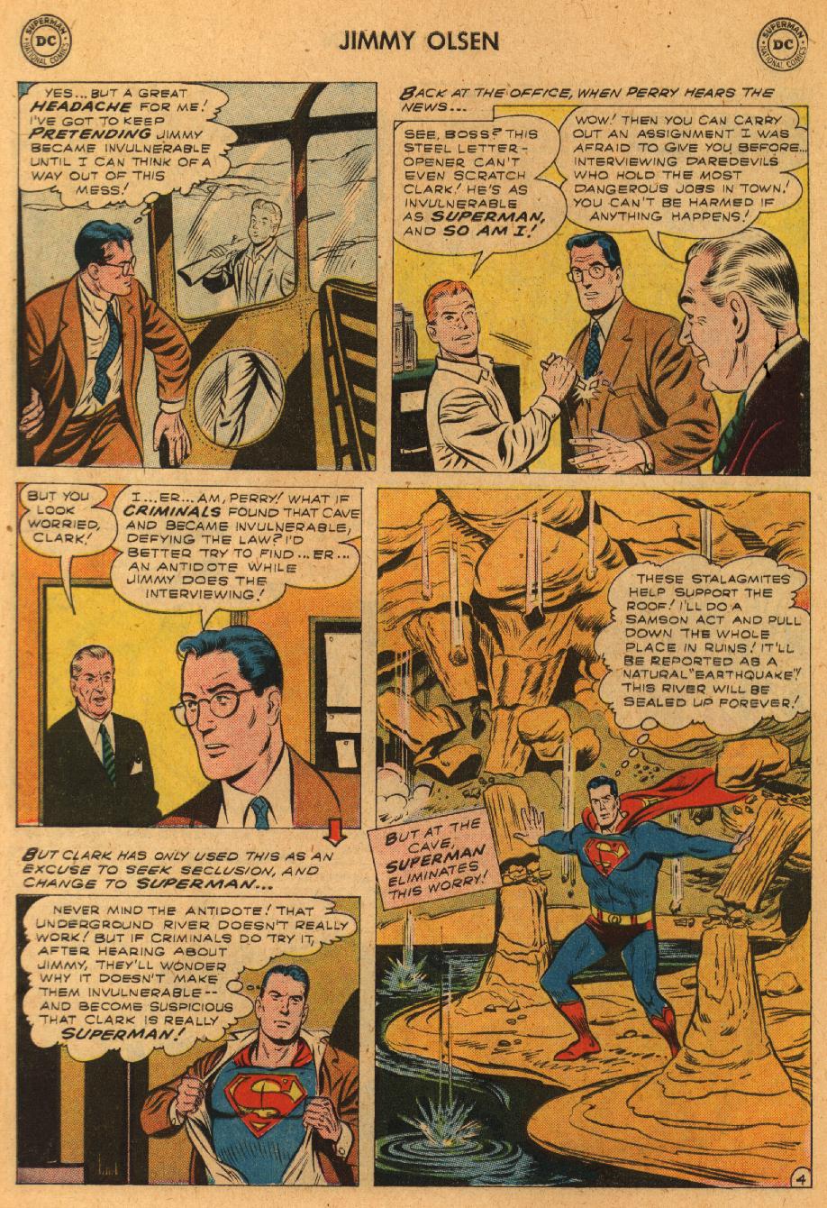 Read online Superman's Pal Jimmy Olsen comic -  Issue #34 - 6