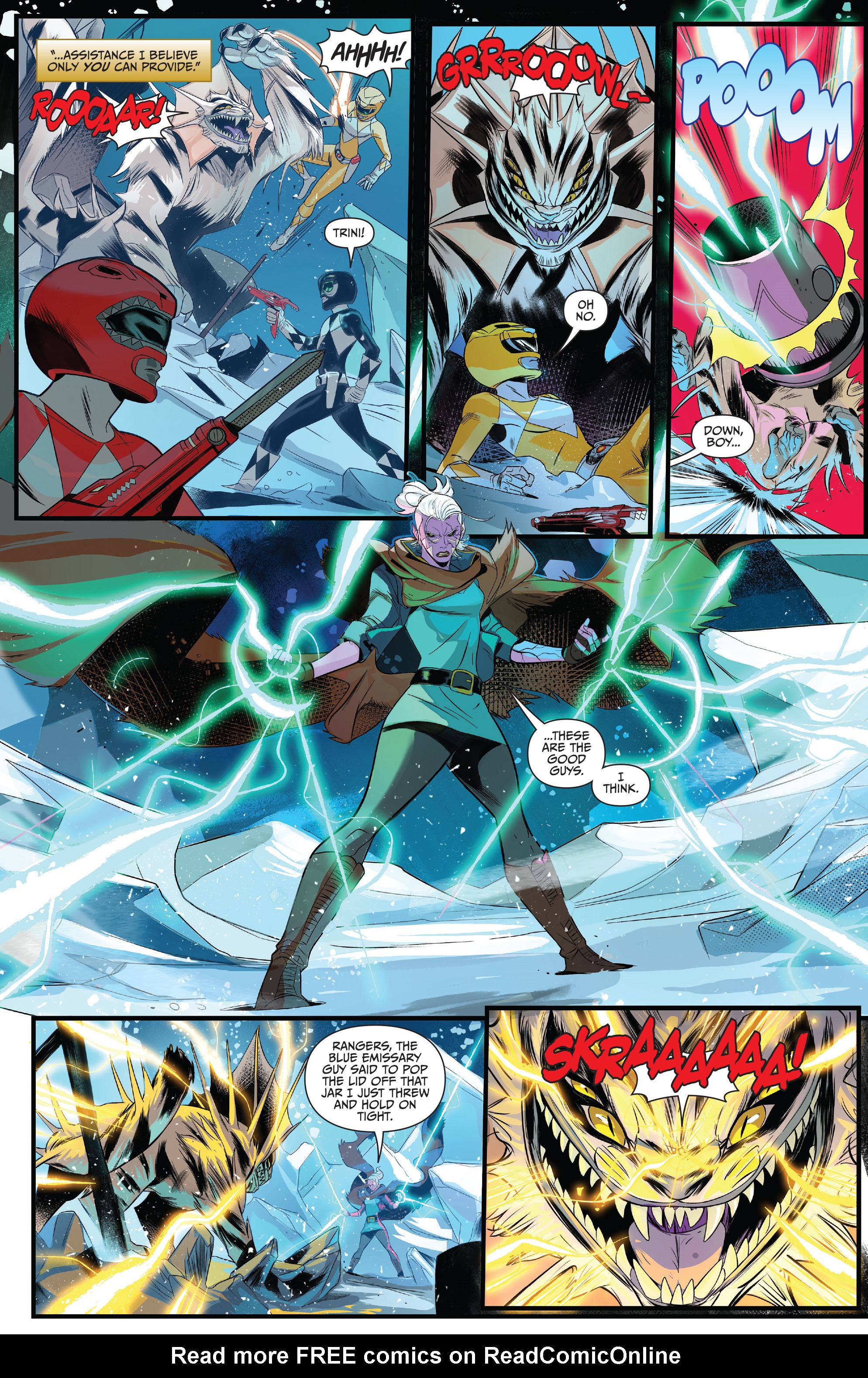 Read online Saban's Go Go Power Rangers comic -  Issue #31 - 17