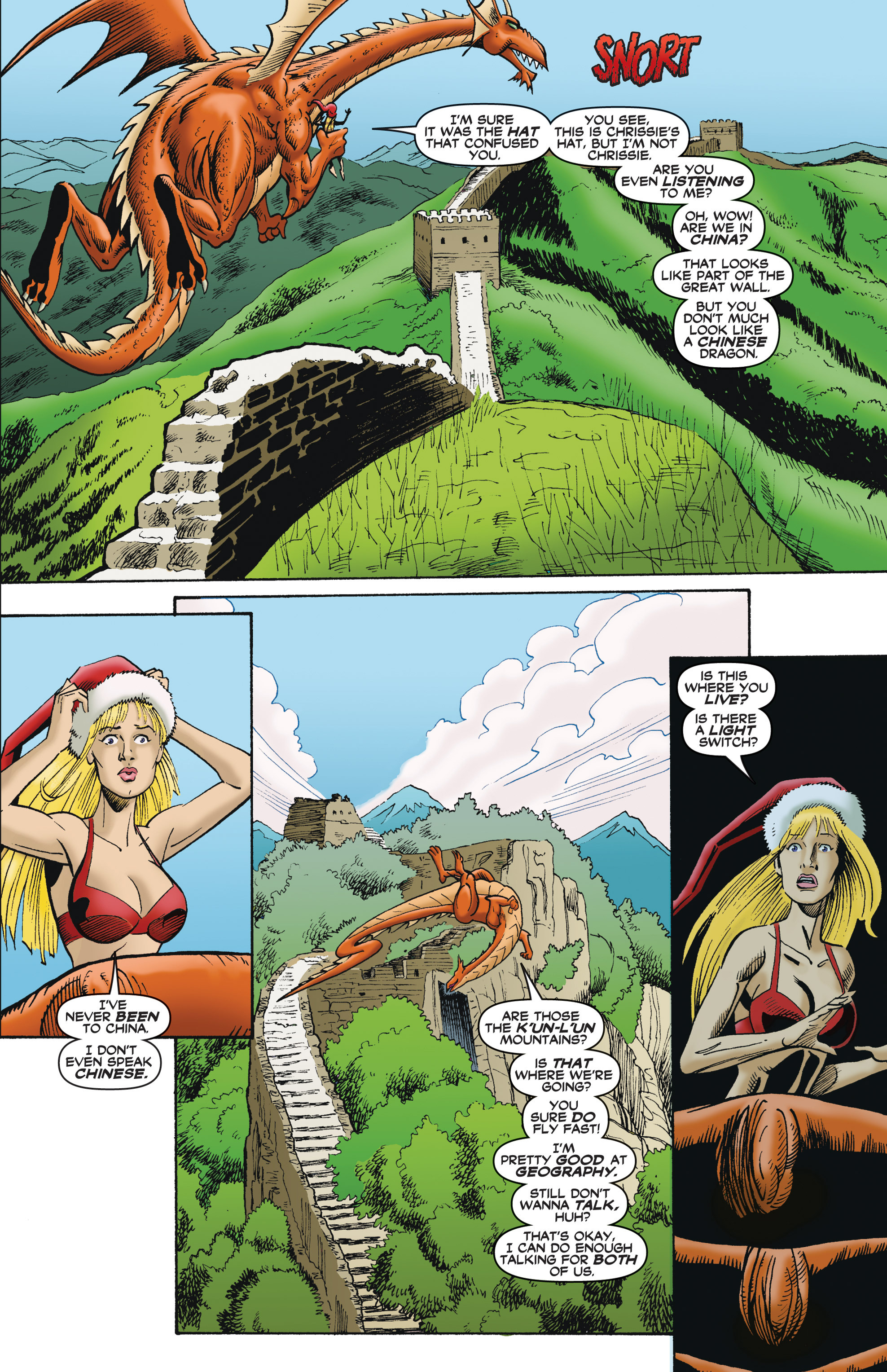 Read online The Adventures of Chrissie Claus comic -  Issue #3 - 4