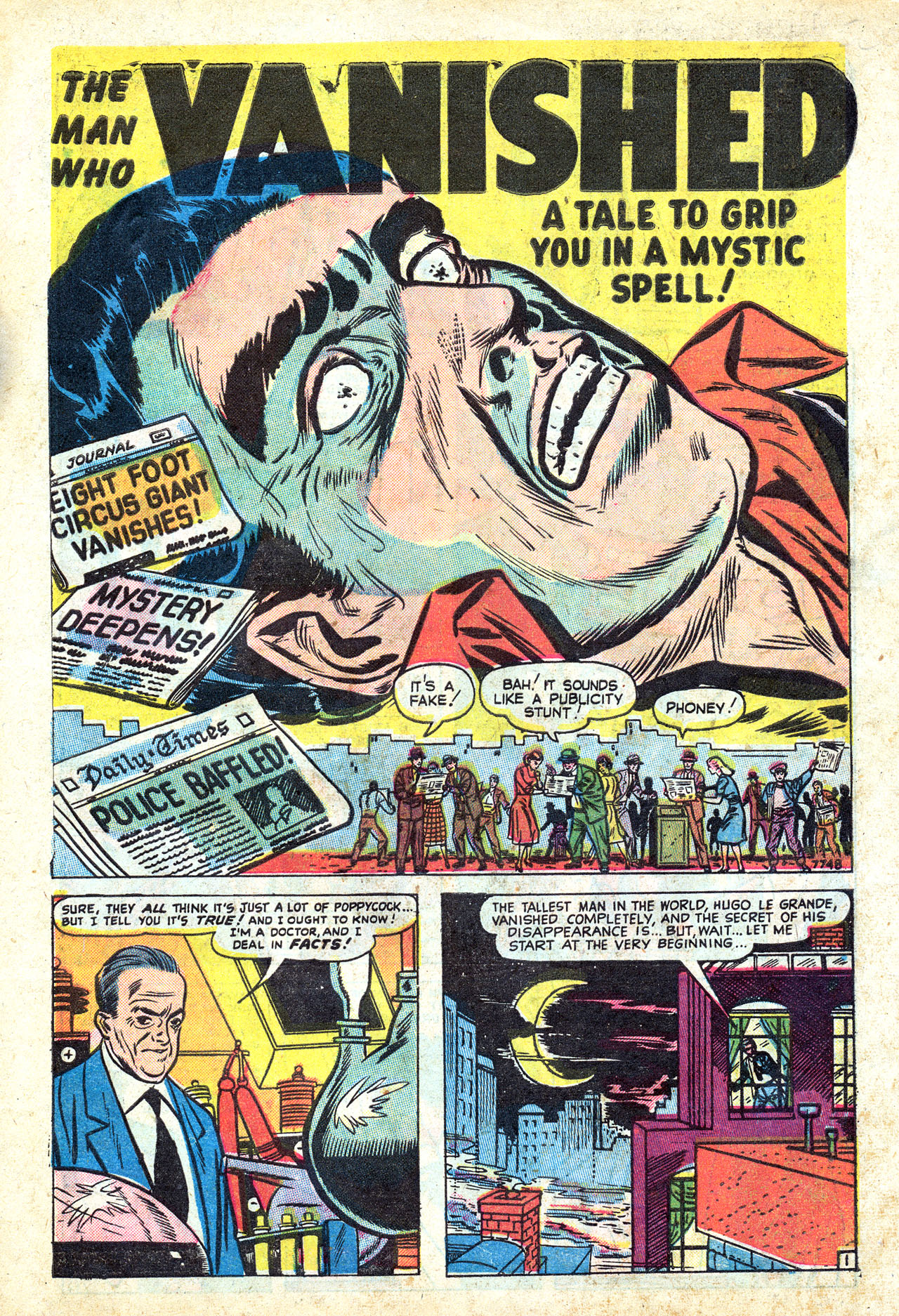 Read online Mystic (1951) comic -  Issue #1 - 3