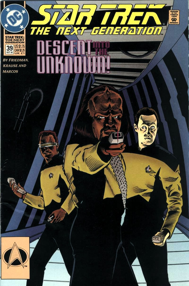 Read online Star Trek: The Next Generation (1989) comic -  Issue #39 - 1