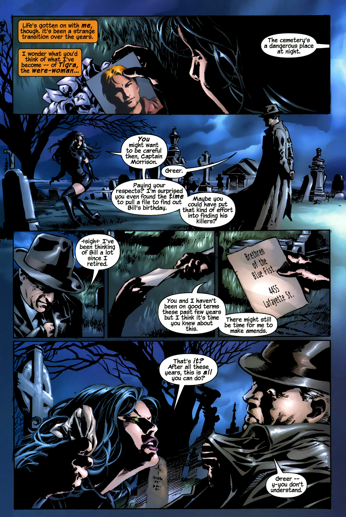 Read online Tigra comic -  Issue #1 - 5