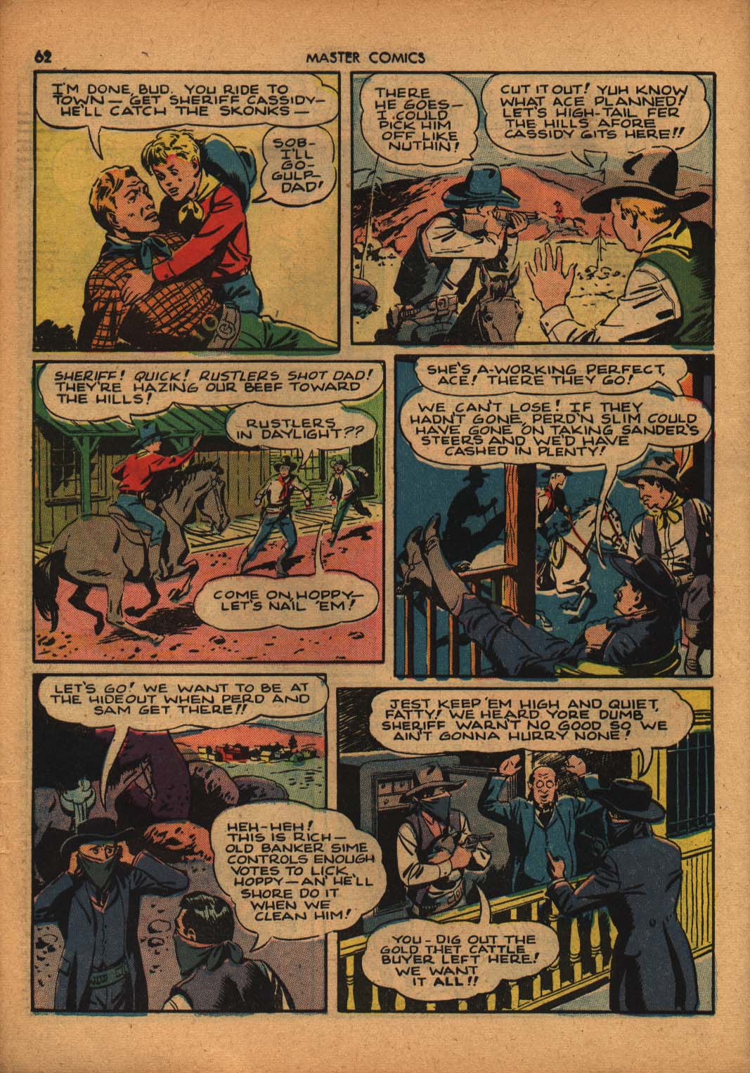 Read online Master Comics comic -  Issue #38 - 62