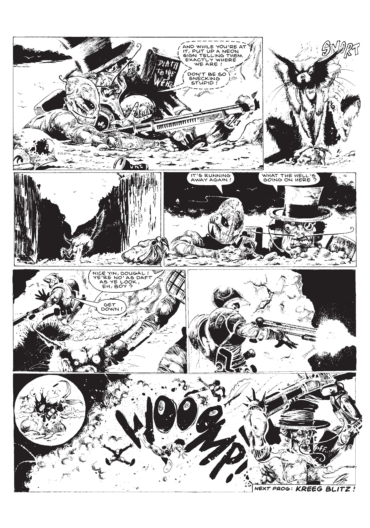 Read online Strontium Dog: Search/Destroy Agency Files comic -  Issue # TPB 4 - 327