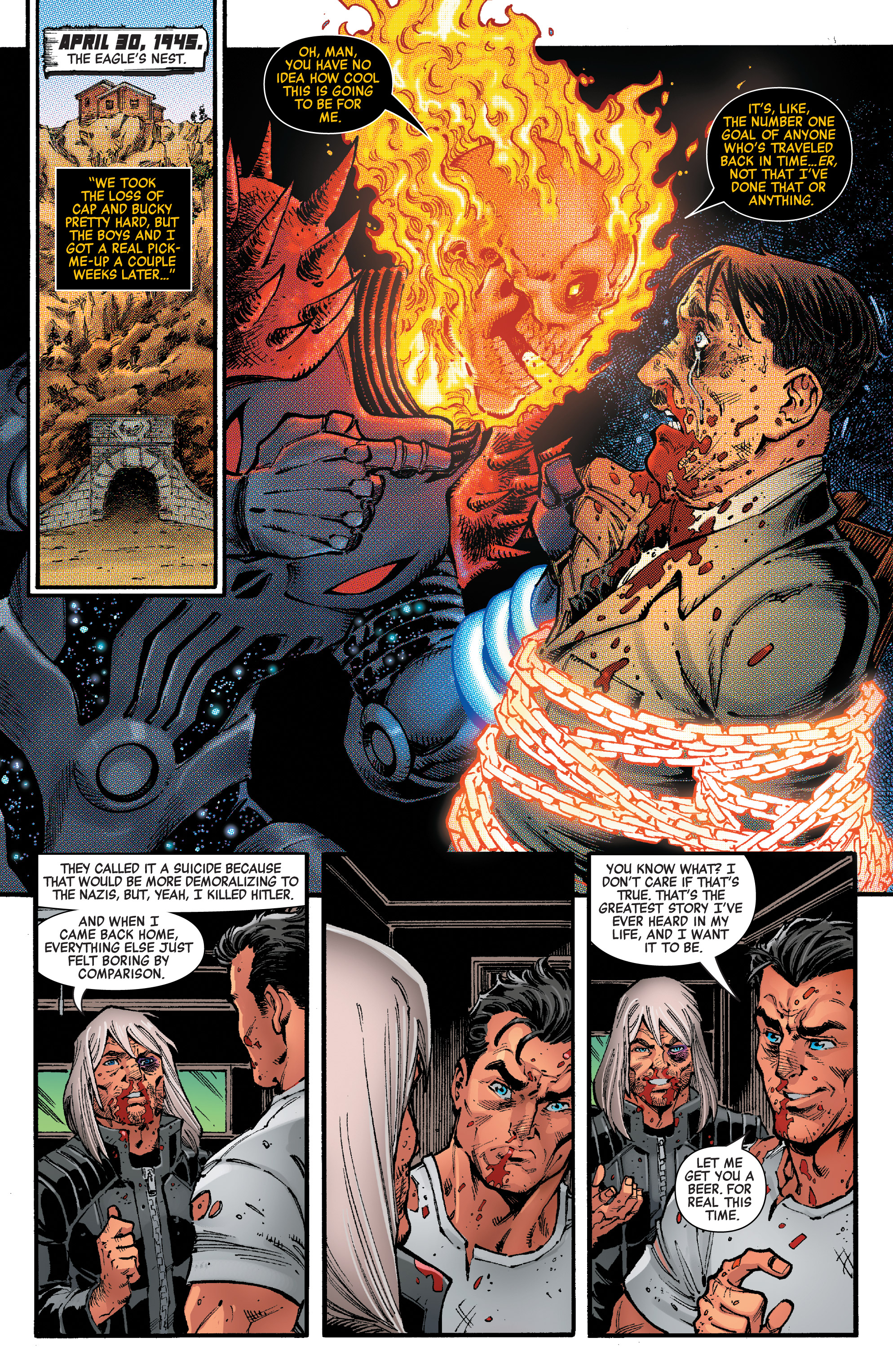 Read online Cosmic Ghost Rider Destroys Marvel History comic -  Issue # _TPB - 84