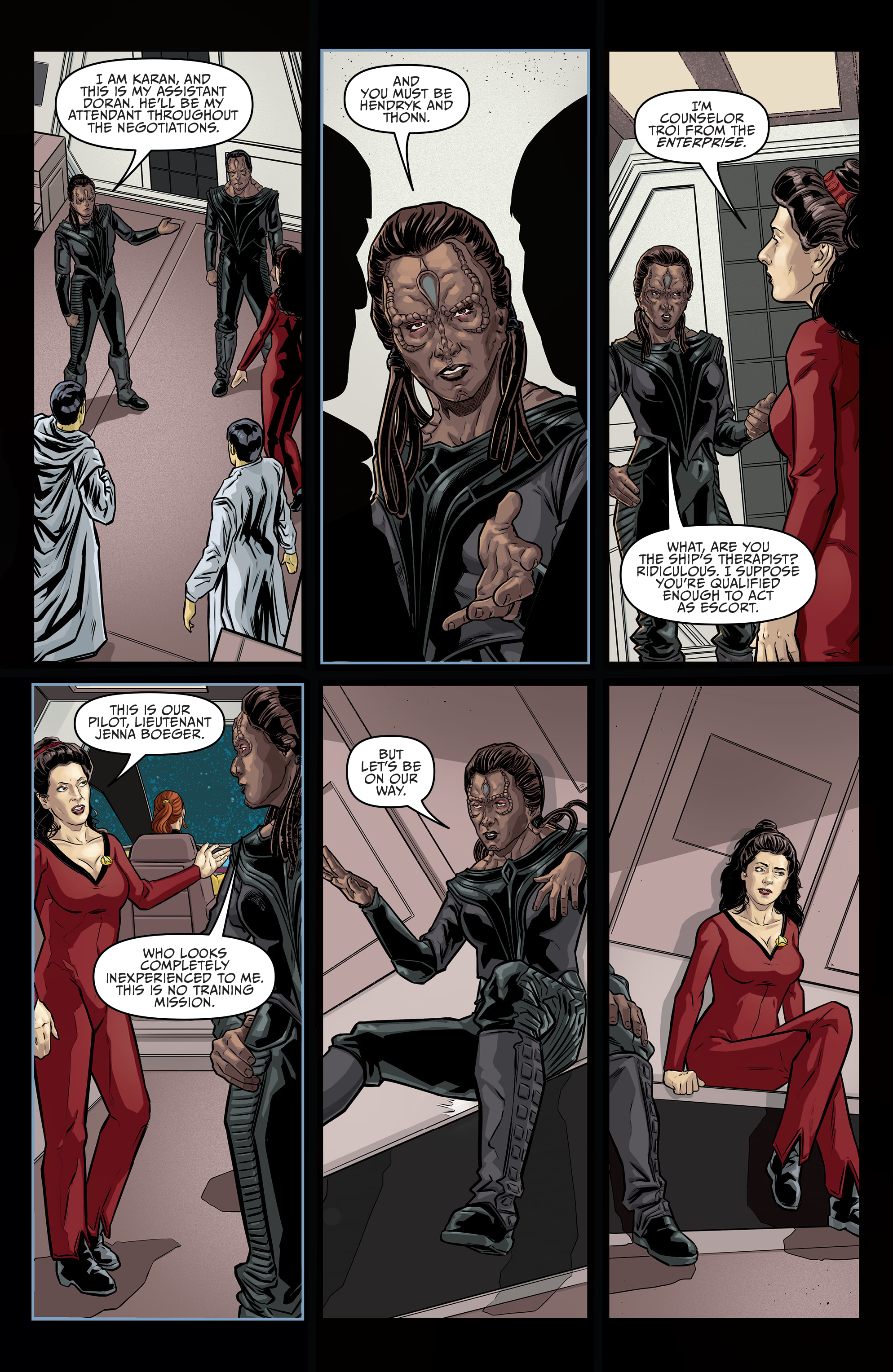Read online Star Trek: The Next Generation: Mirror Universe Collection comic -  Issue # TPB (Part 3) - 90
