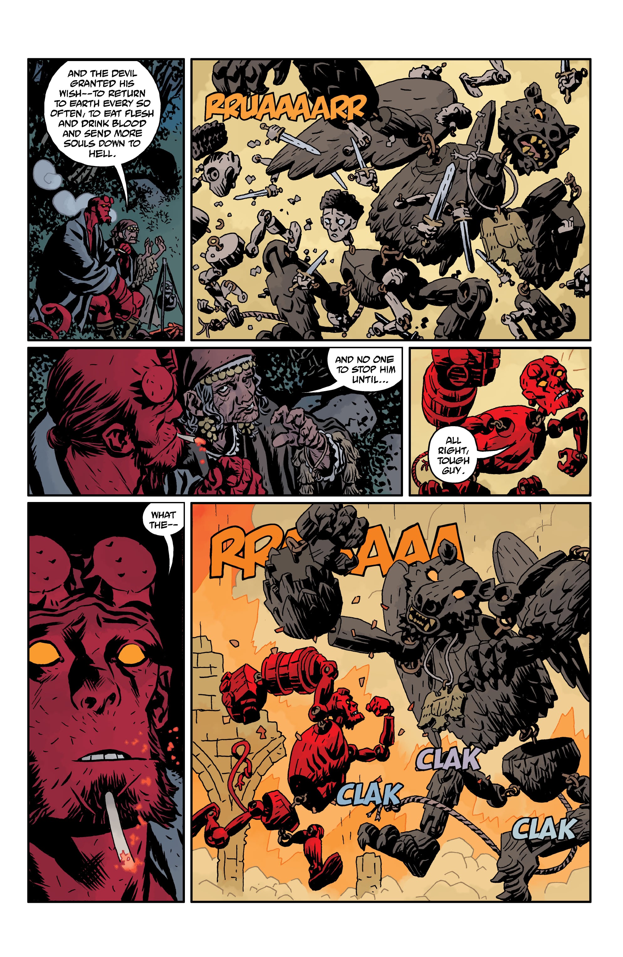 Read online Hellboy and the B.P.R.D.: The Beast of Vargu and Others comic -  Issue # TPB (Part 1) - 20