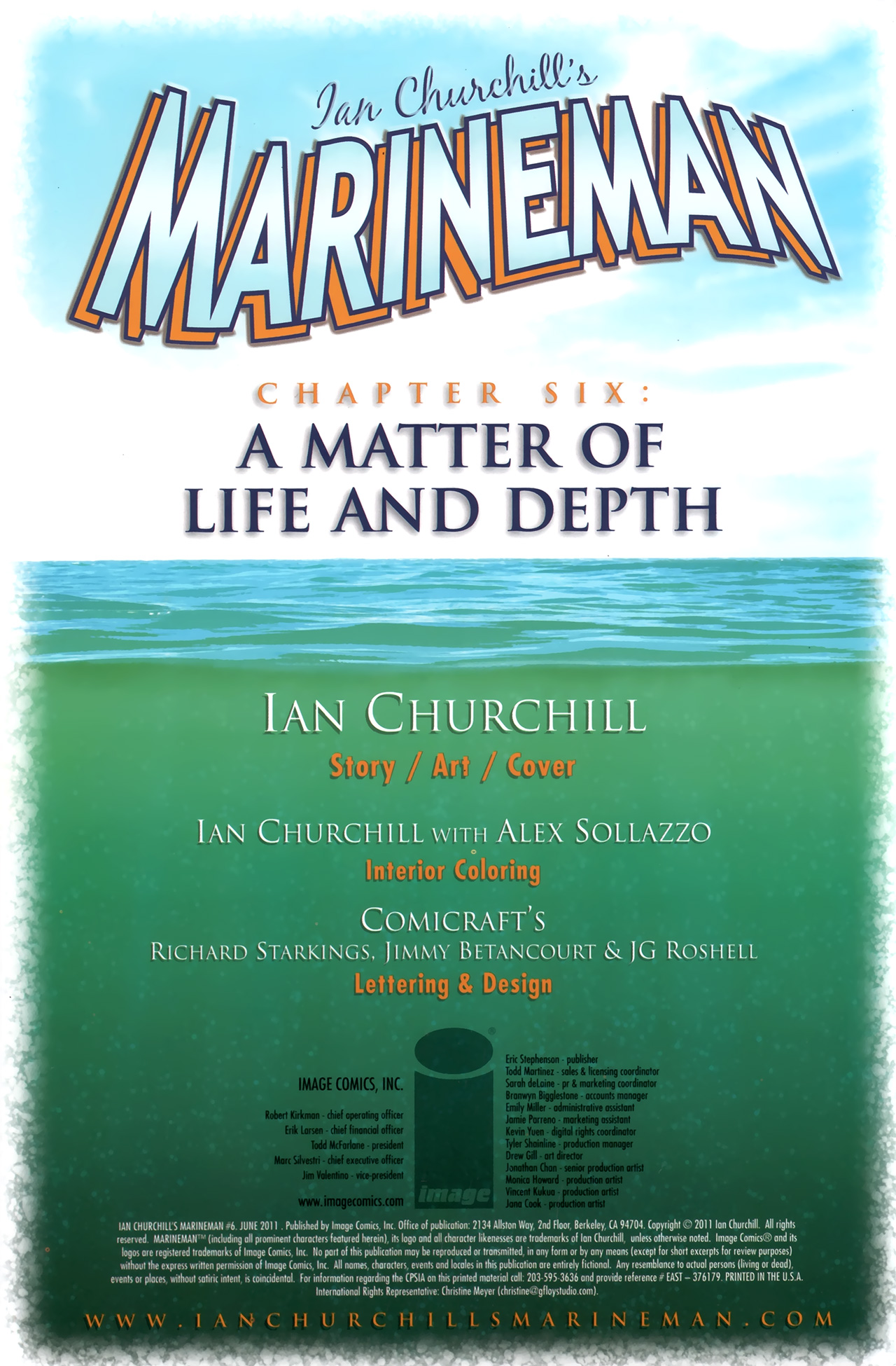 Read online Ian Churchill's Marineman comic -  Issue #6 - 2