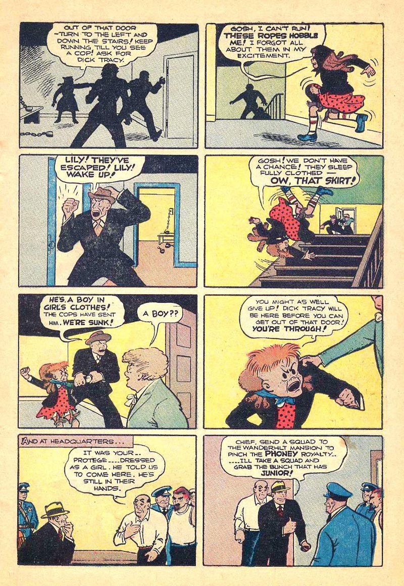 Read online Dick Tracy comic -  Issue #136 - 9