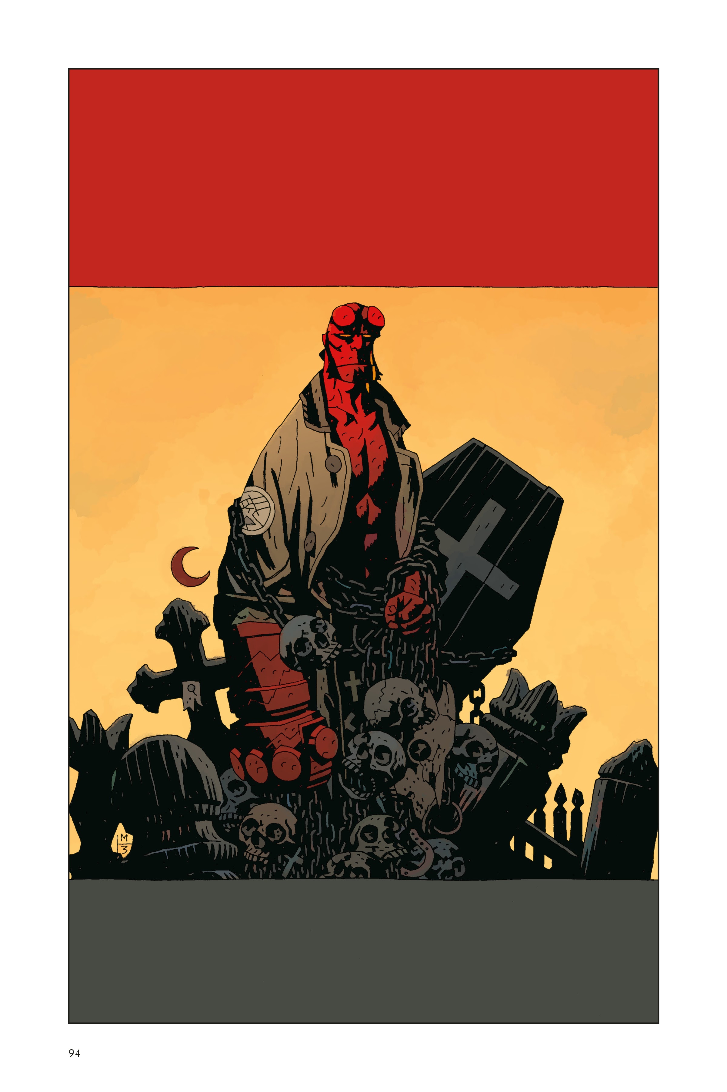 Read online Hellboy: 25 Years of Covers comic -  Issue # TPB (Part 1) - 96