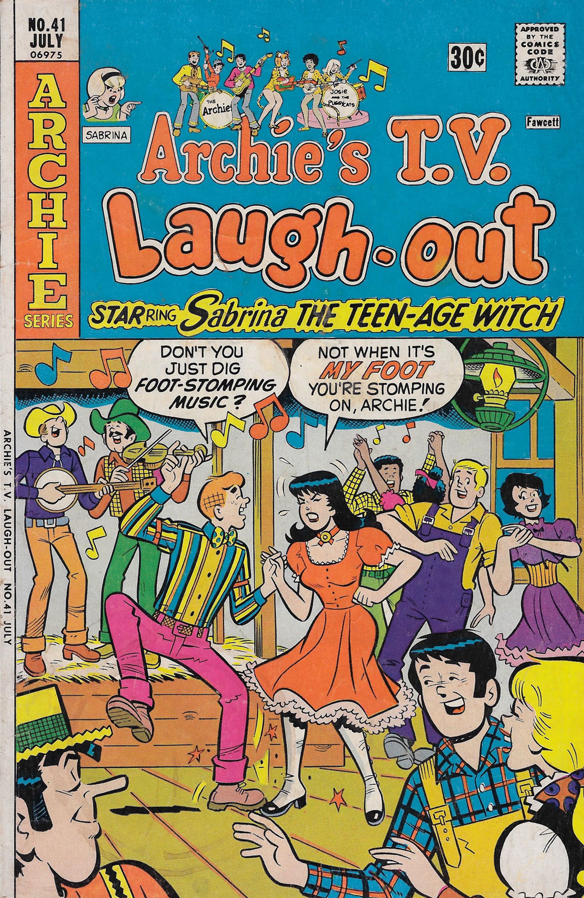 Read online Archie's TV Laugh-Out comic -  Issue #41 - 1