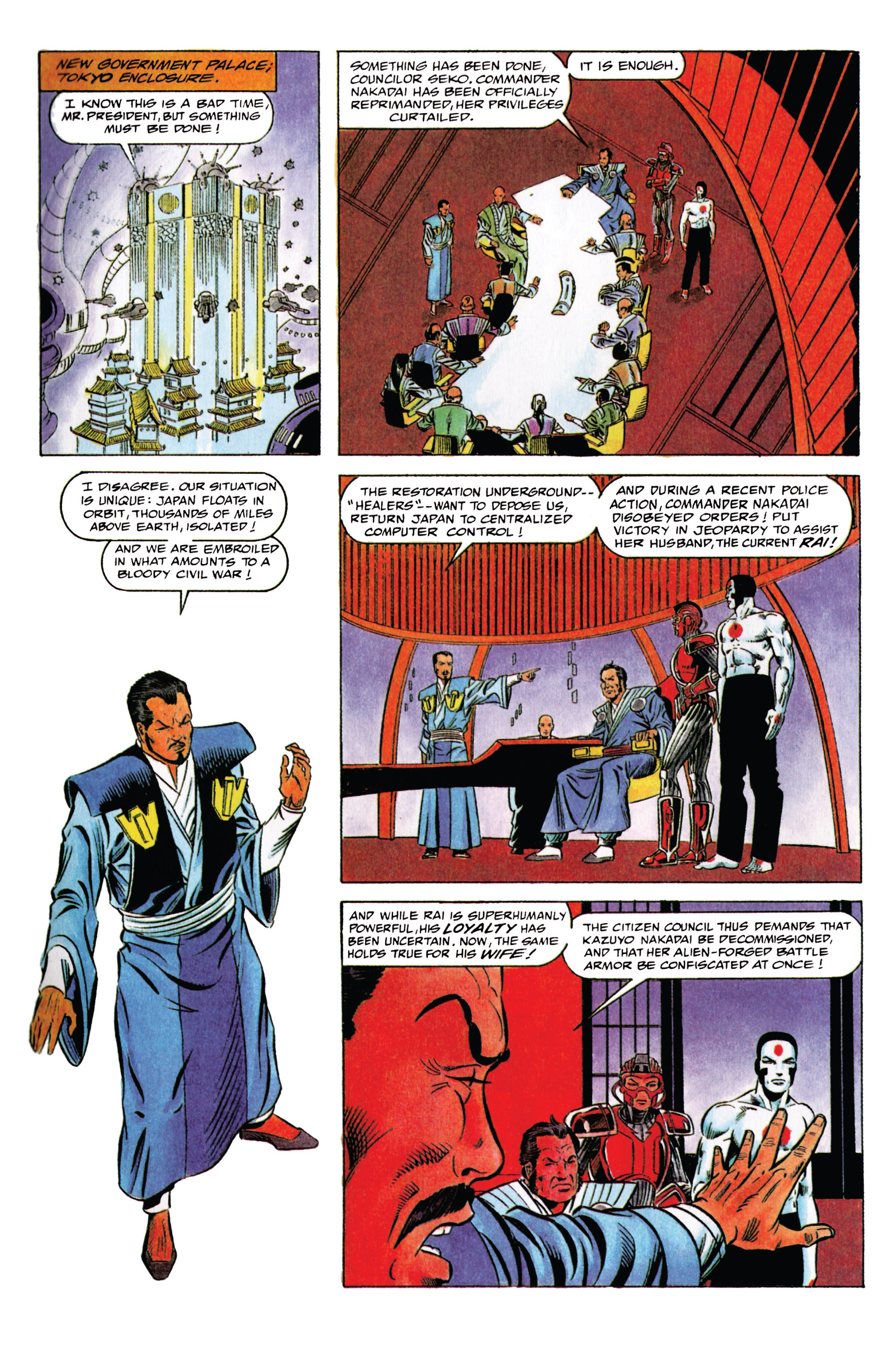 Read online Rai (1992) comic -  Issue #3 - 4