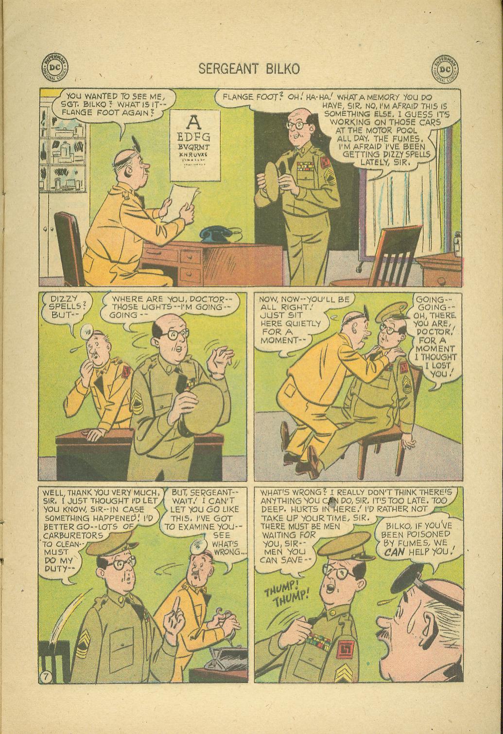 Read online Sergeant Bilko comic -  Issue #6 - 9