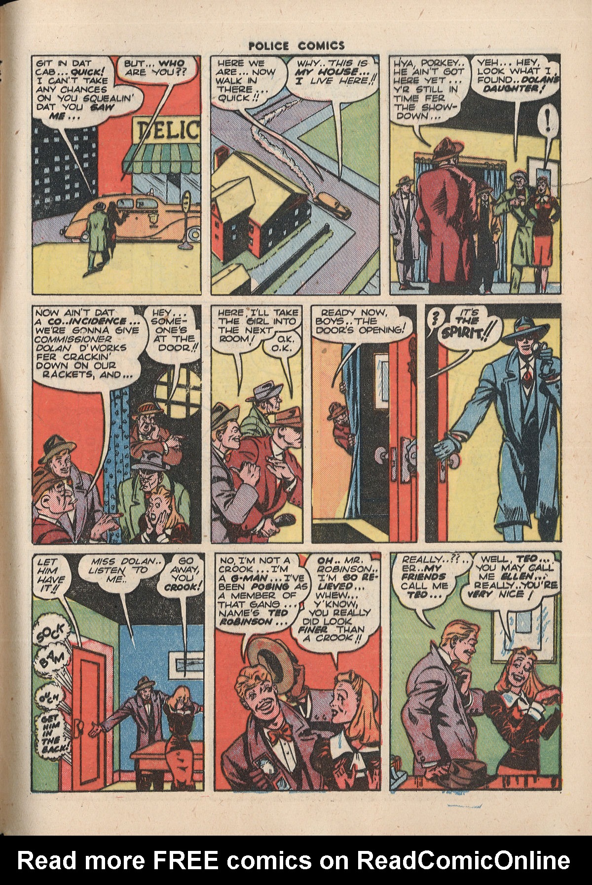 Read online Police Comics comic -  Issue #37 - 55