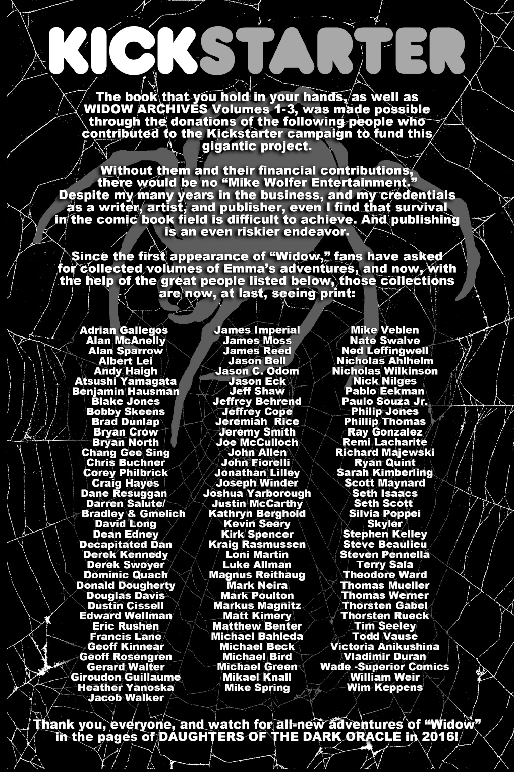 Read online Widow Archives comic -  Issue #4 - 109