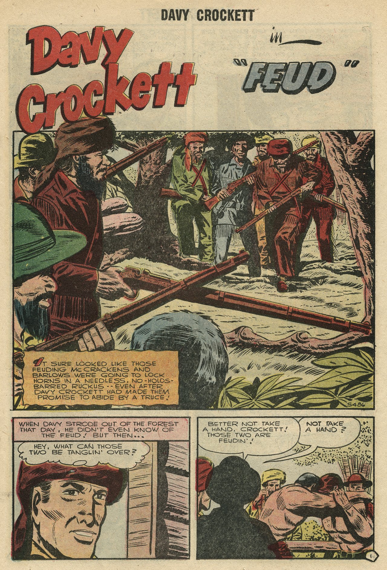 Read online Davy Crockett comic -  Issue #6 - 19