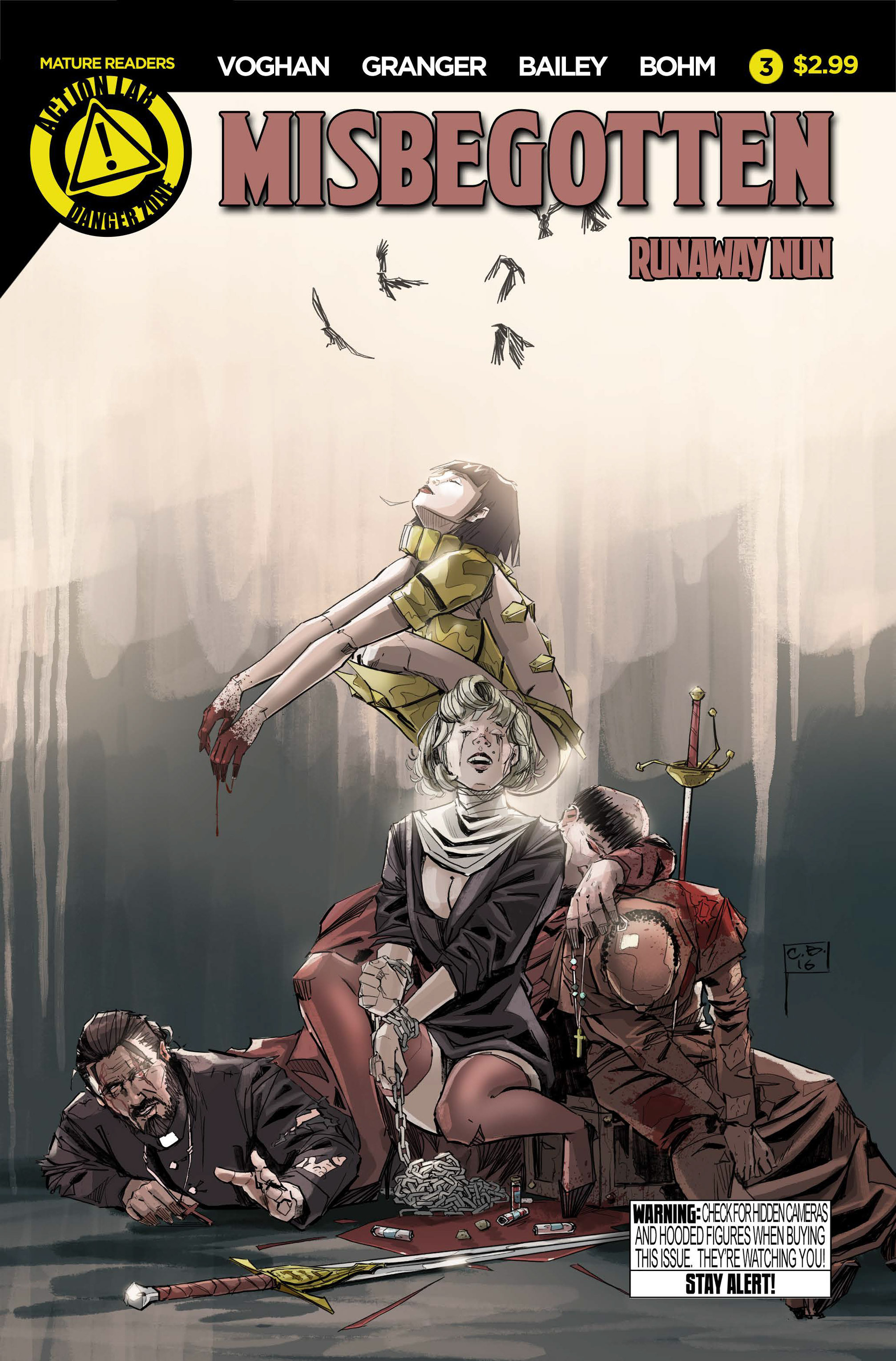 Read online Misbegotten: Runaway Nun comic -  Issue #3 - 1