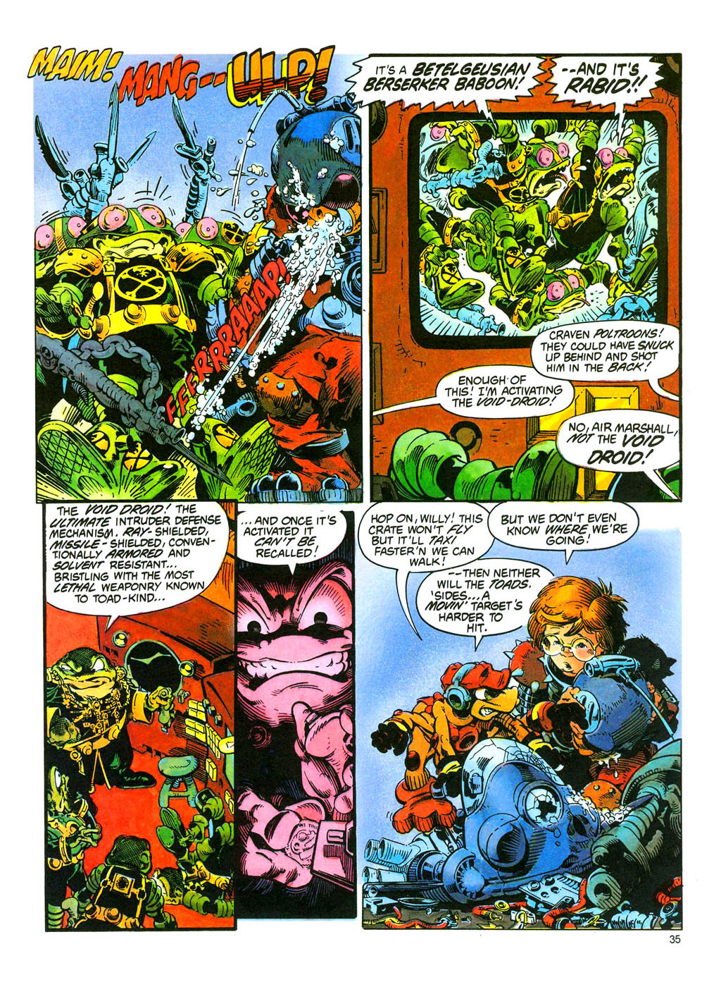 Read online Bucky O'Hare (1986) comic -  Issue # TPB - 37