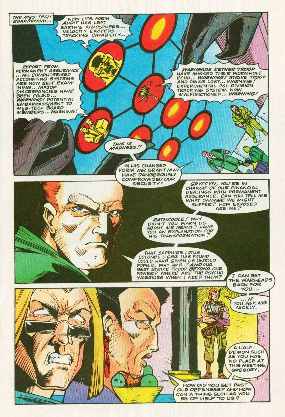 Read online Warheads comic -  Issue #7 - 12