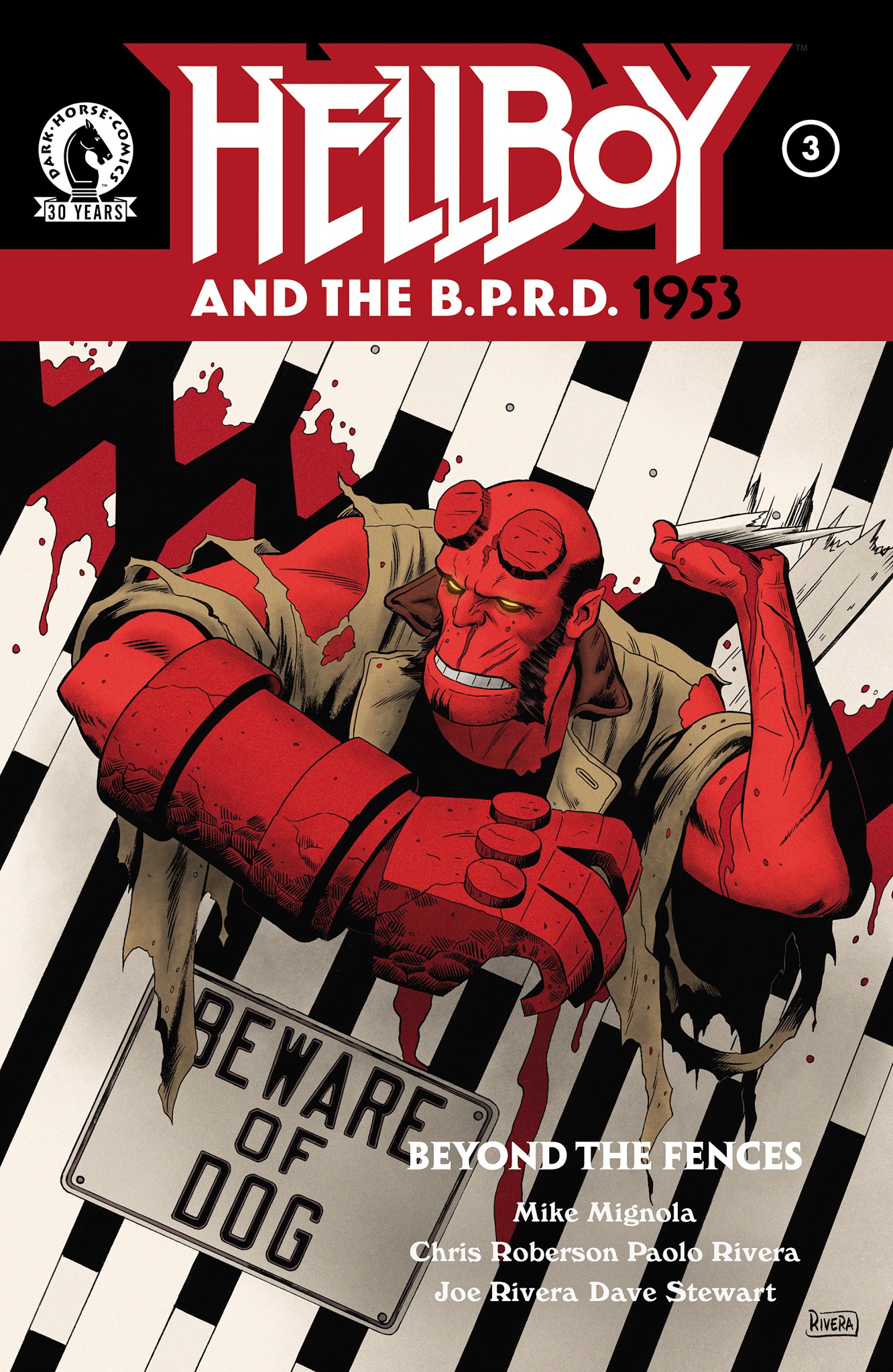 Read online Hellboy and the B.P.R.D.: 1953 - Beyond the Fences comic -  Issue #3 - 1