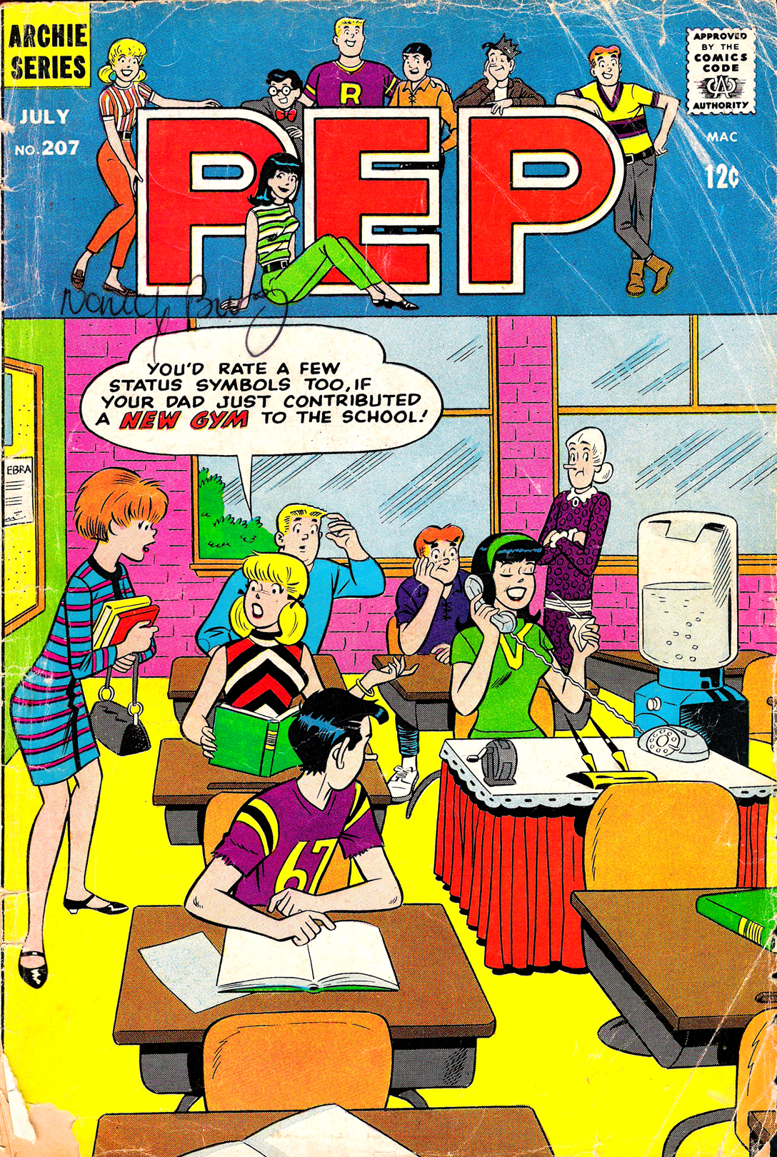 Read online Pep Comics comic -  Issue #207 - 1