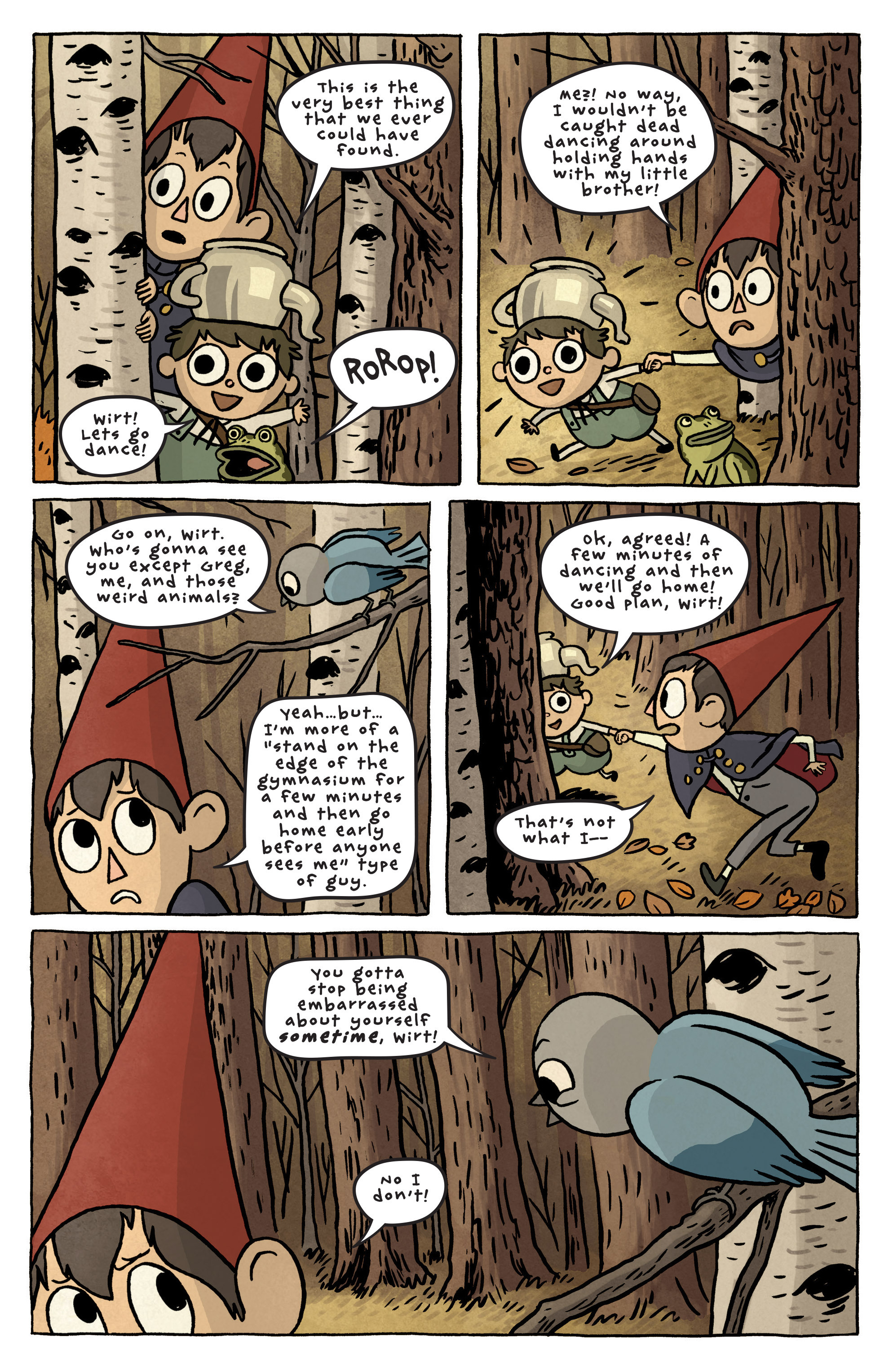 Read online Over the Garden Wall (2015) comic -  Issue #3 - 9