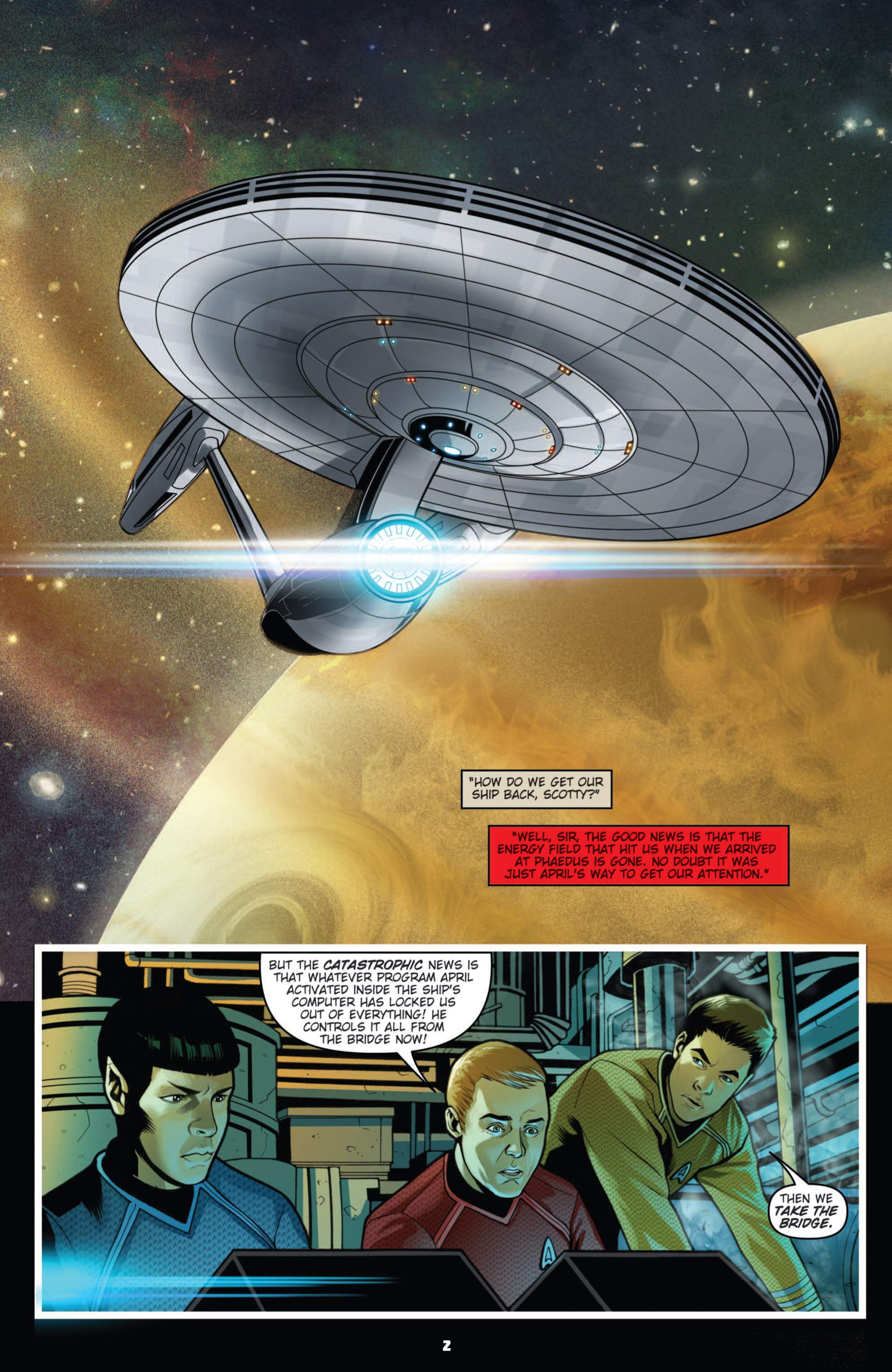 Read online Star Trek: Countdown To Darkness comic -  Issue #4 - 5