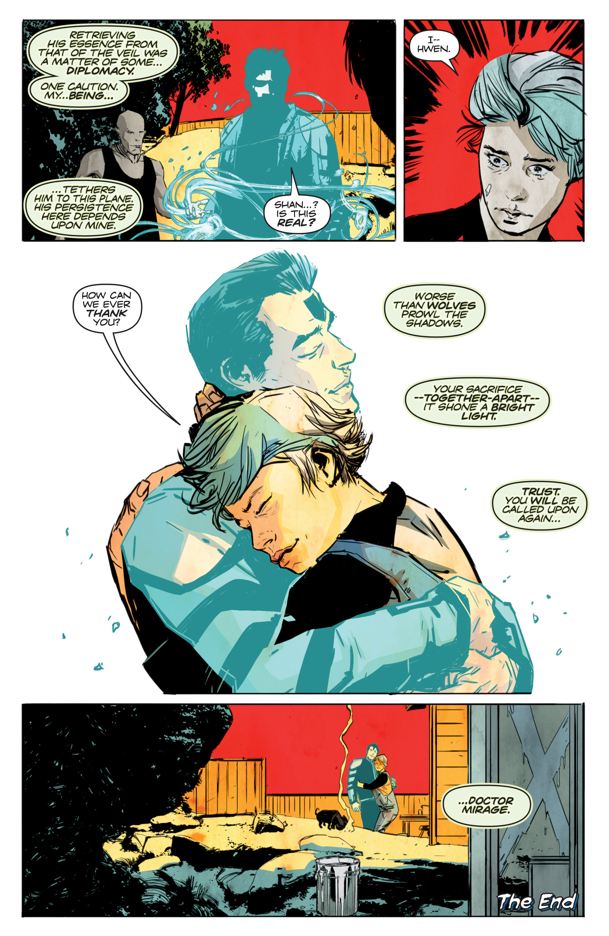 Read online The Death-Defying Doctor Mirage comic -  Issue #5 - 24