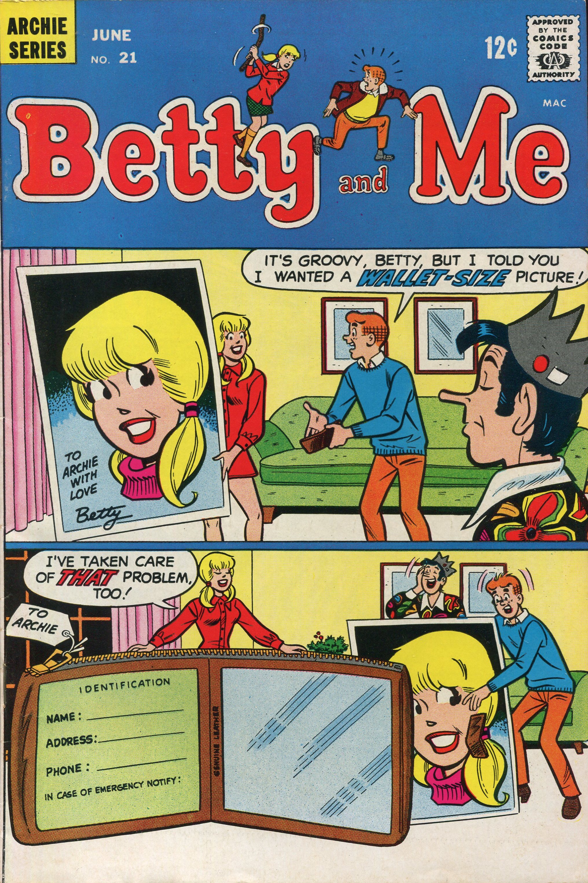 Read online Betty and Me comic -  Issue #21 - 1