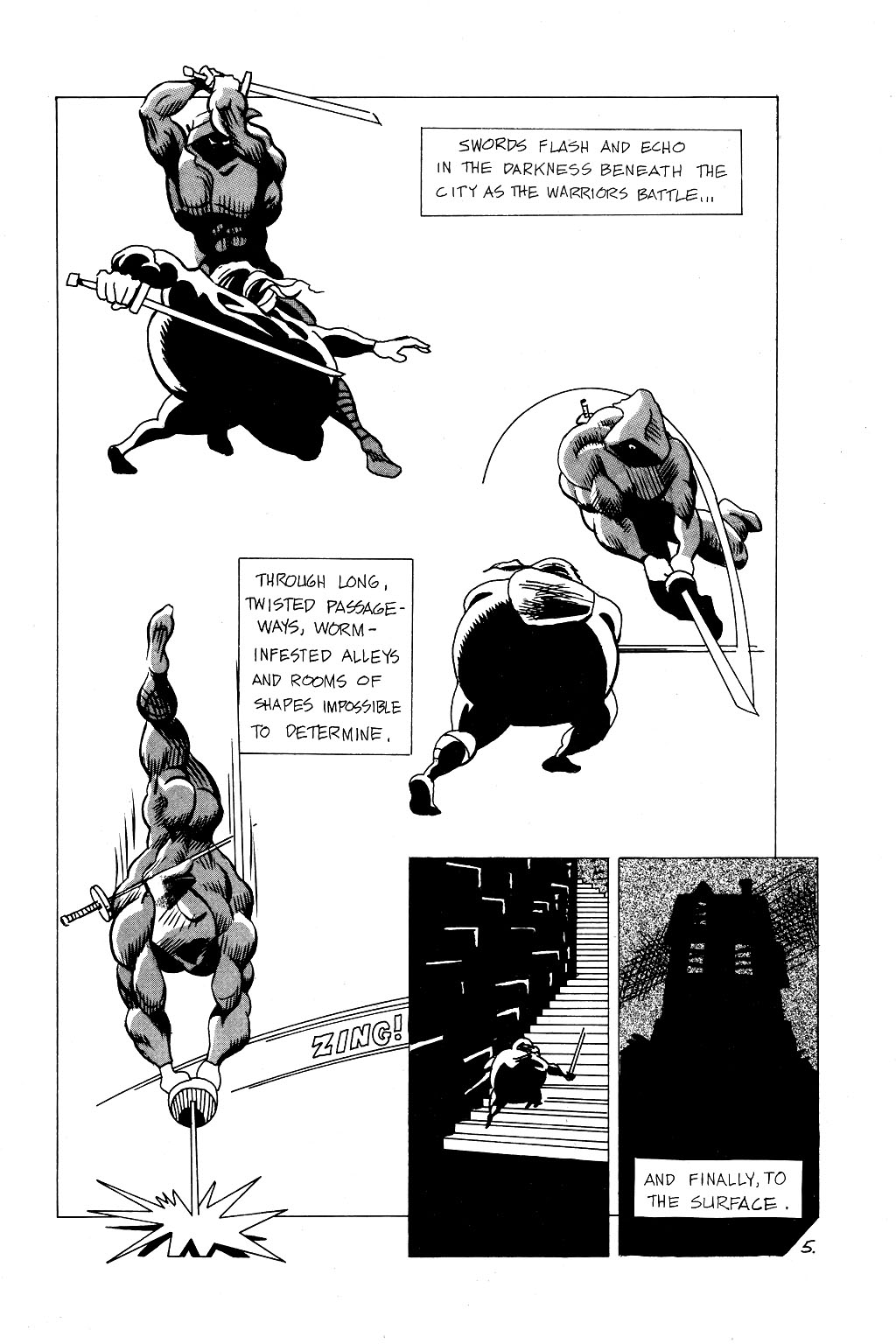 Read online Fat Ninja comic -  Issue #3 - 6