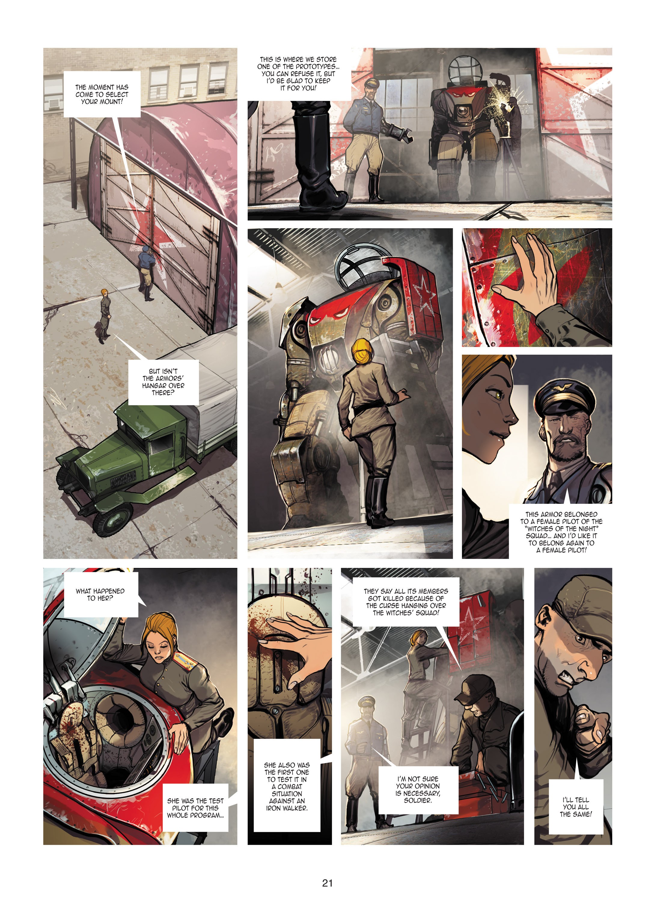 Read online Iron Squad comic -  Issue #1 - 22