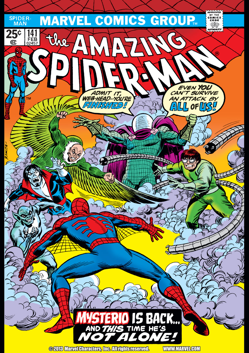 Read online The Amazing Spider-Man (1963) comic -  Issue #141 - 1
