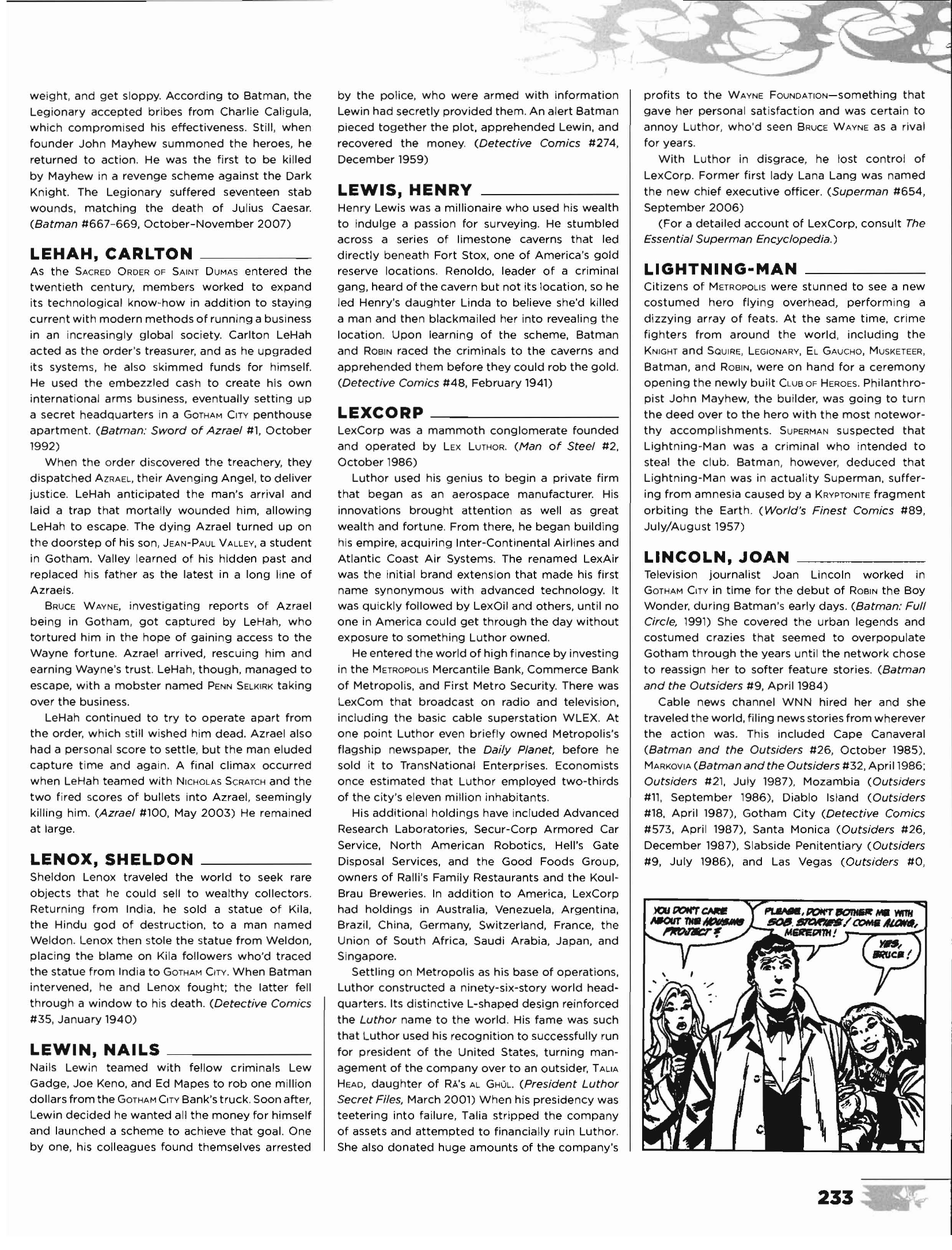 Read online The Essential Batman Encyclopedia comic -  Issue # TPB (Part 3) - 45
