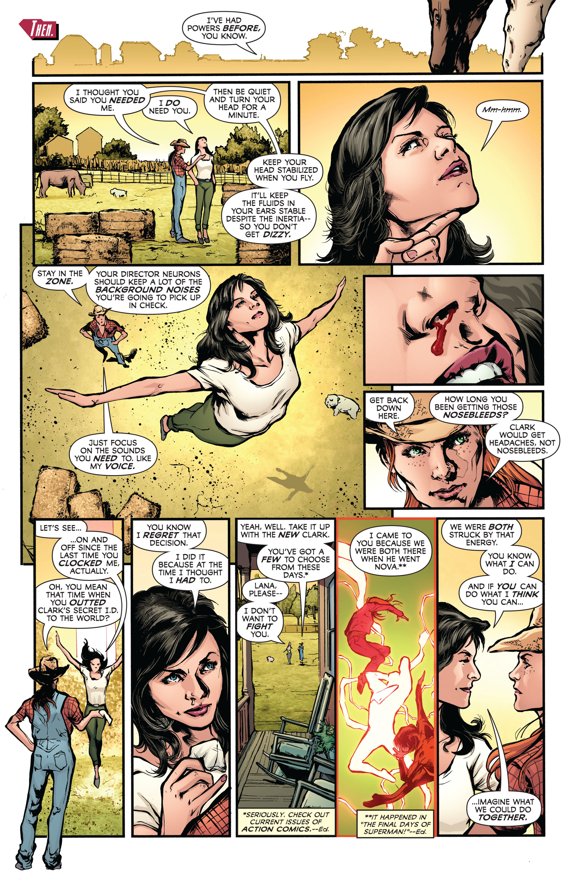 Read online Superwoman comic -  Issue #1 - 12