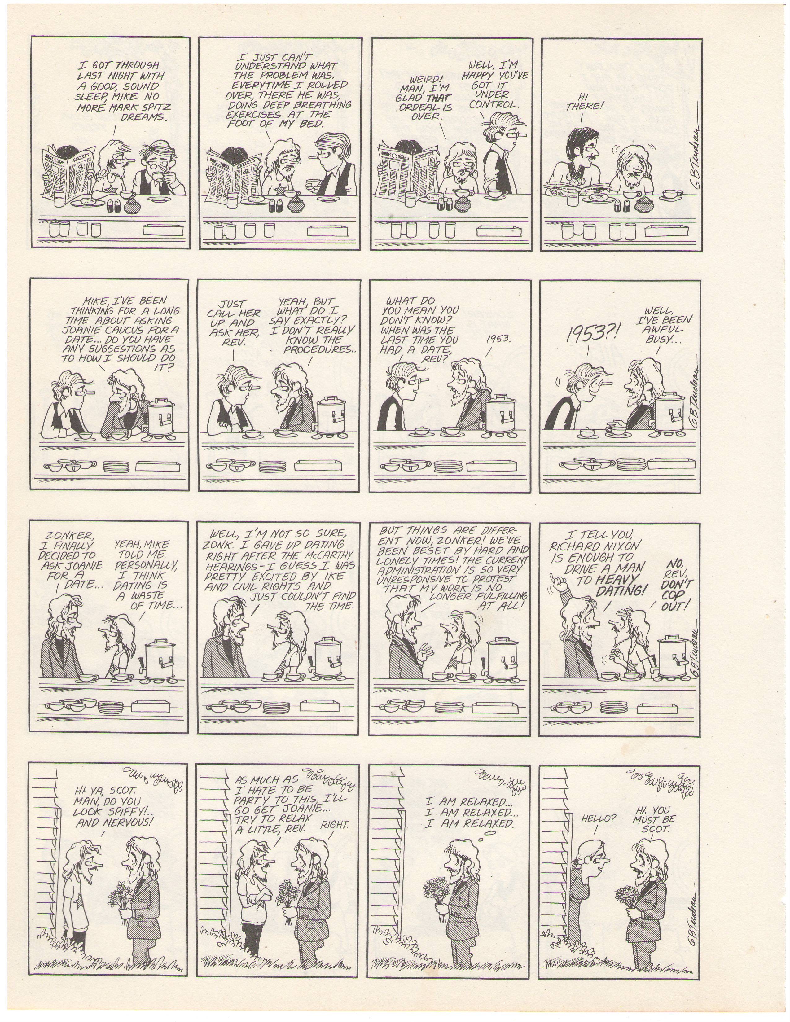 Read online The Doonesbury Chronicles comic -  Issue # TPB (Part 1) - 67