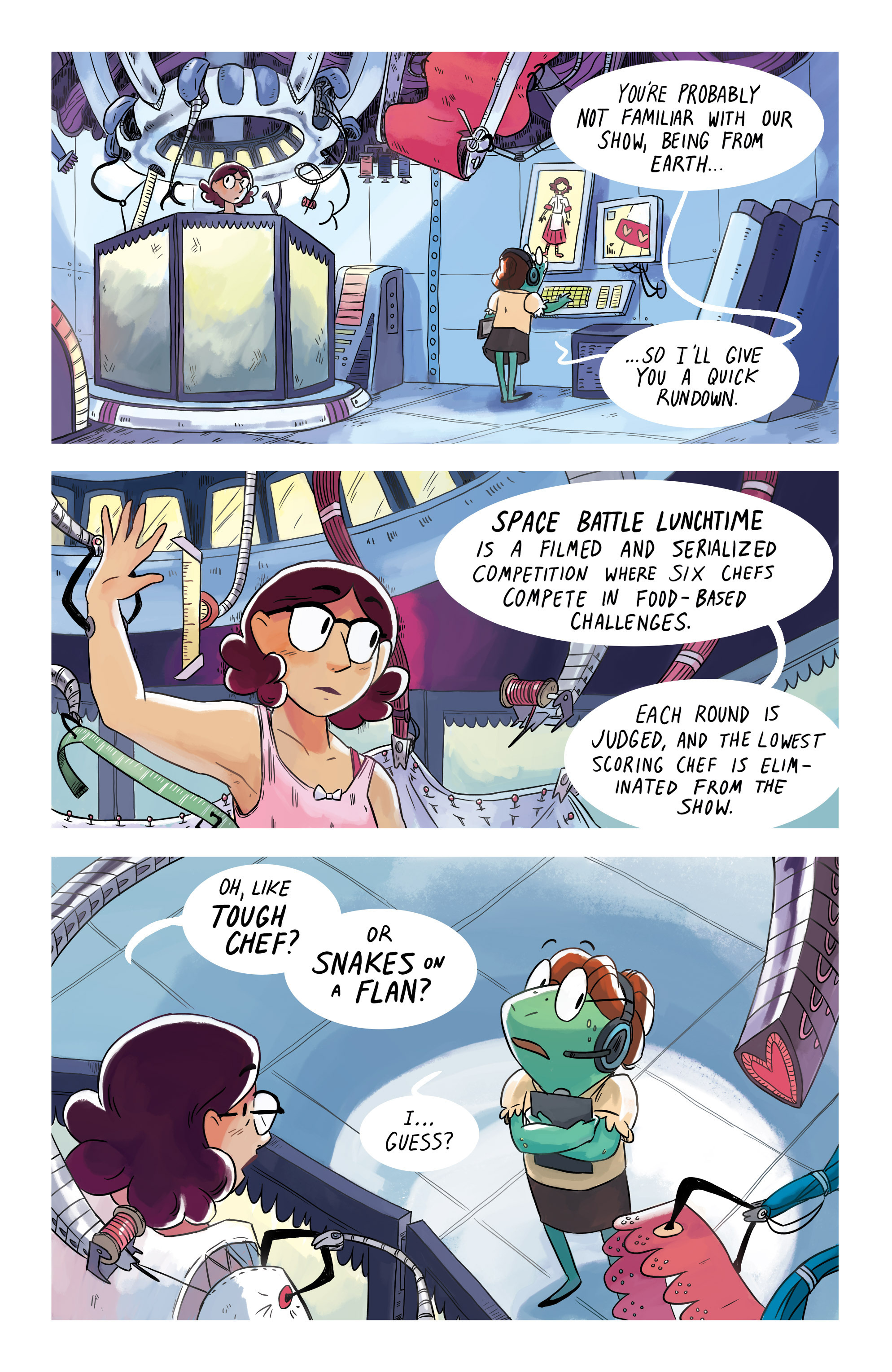 Read online Space Battle Lunchtime comic -  Issue #1 - 14